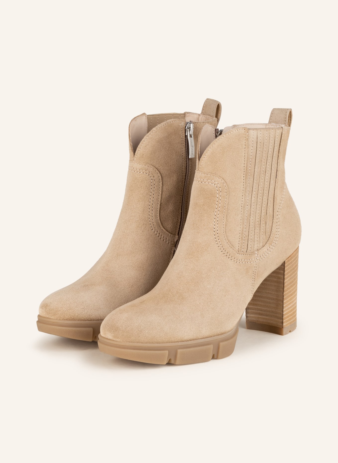 paul green Ankle boots , Color: BEIGE (Image 1)