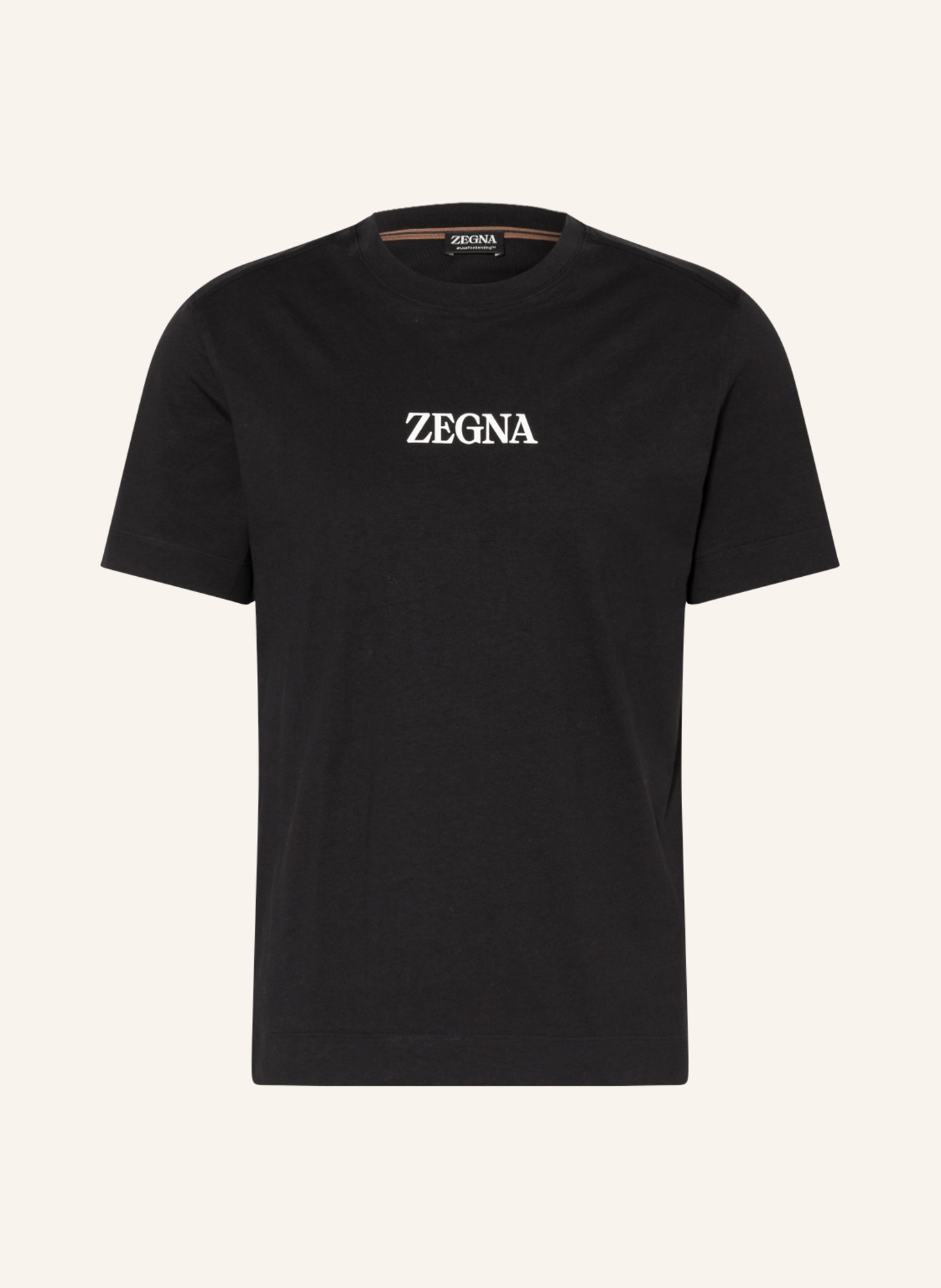 ZEGNA T-shirt: CZARNY
