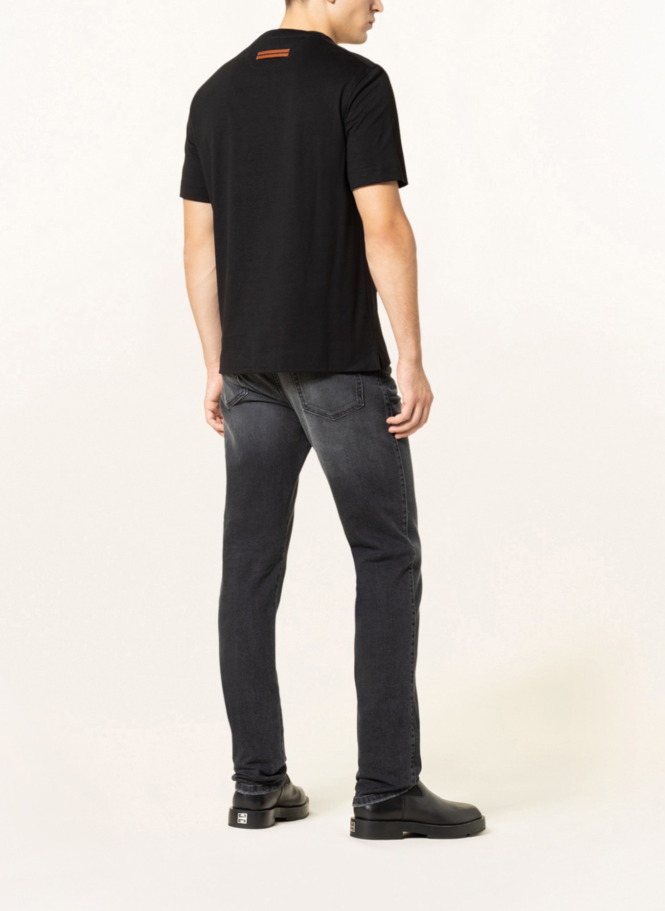 ZEGNA T-shirt: CZARNY