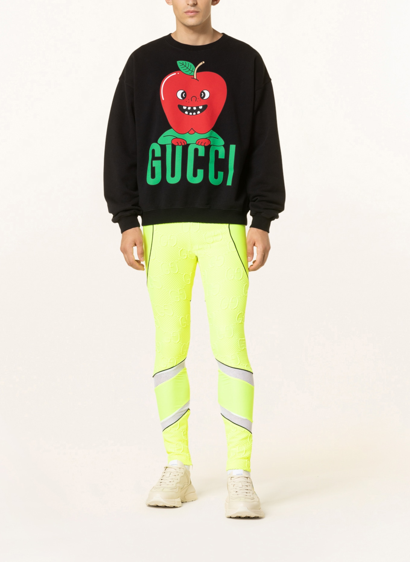 GUCCI Sweatshirt , Color: BLACK/ RED/ GREEN (Image 2)