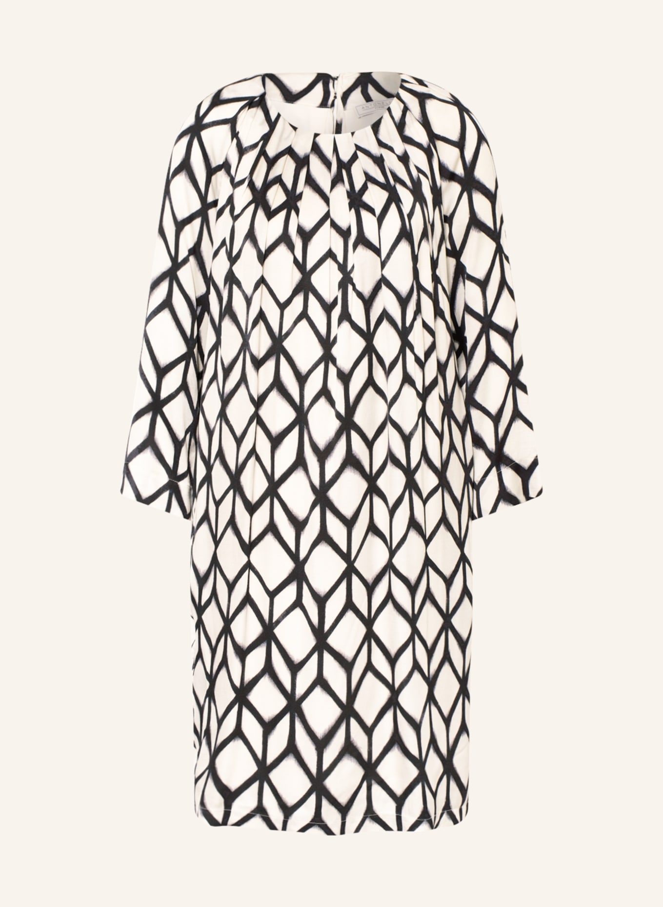 ANTONELLI firenze Dress LIQUEUR, Color: CREAM/ BLACK (Image 1)