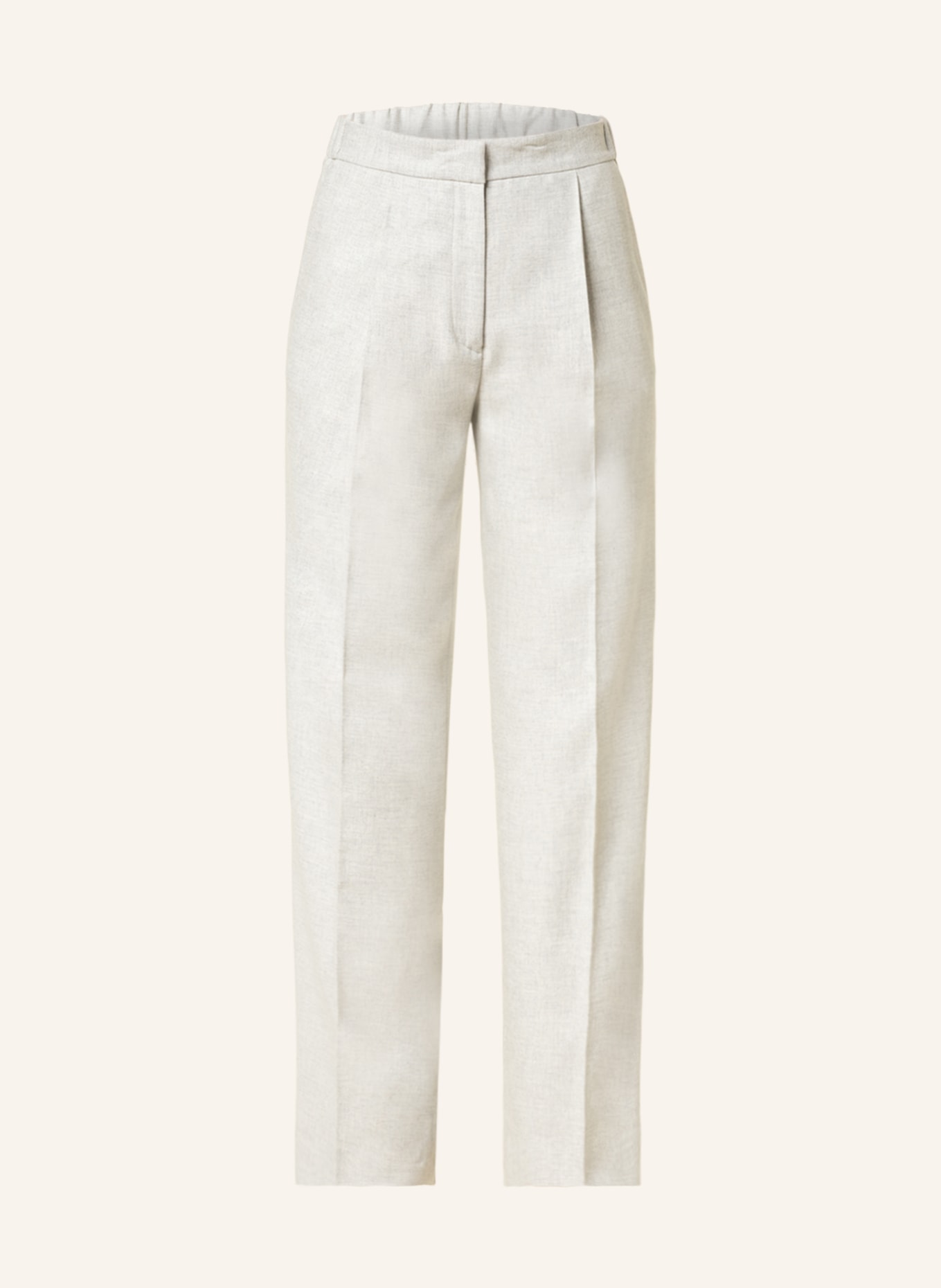 ANTONELLI firenze Trousers SILVIO, Color: LIGHT GRAY (Image 1)