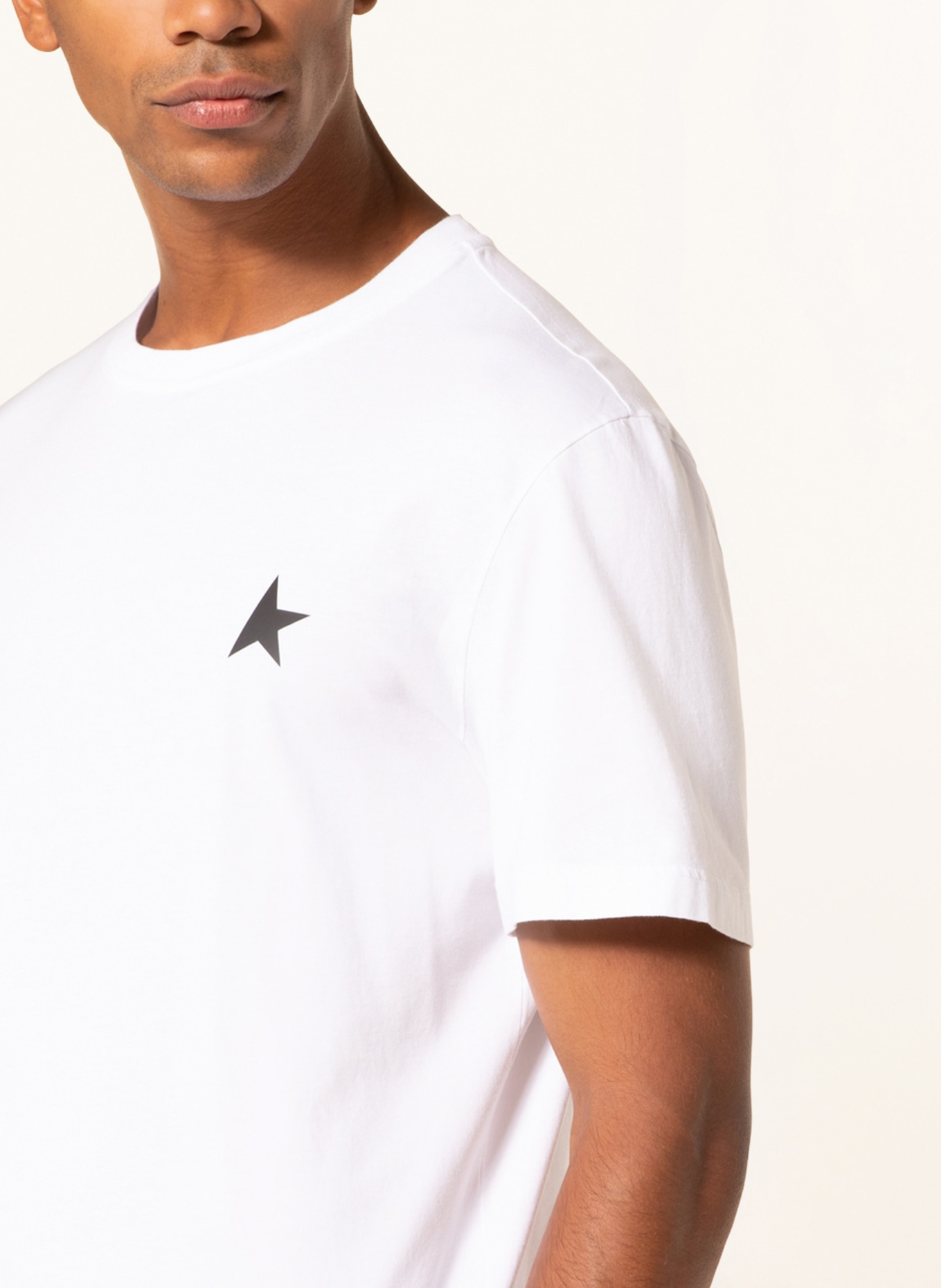 GOLDEN GOOSE T-shirt STAR, Color: WHITE (Image 4)