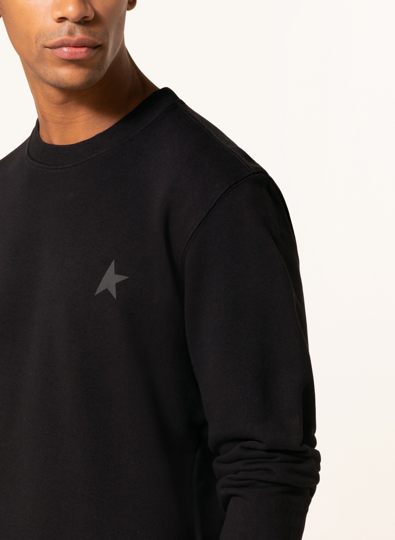 GOLDEN GOOSE Sweatshirt ARCHIBALD , Color: BLACK (Image 4)