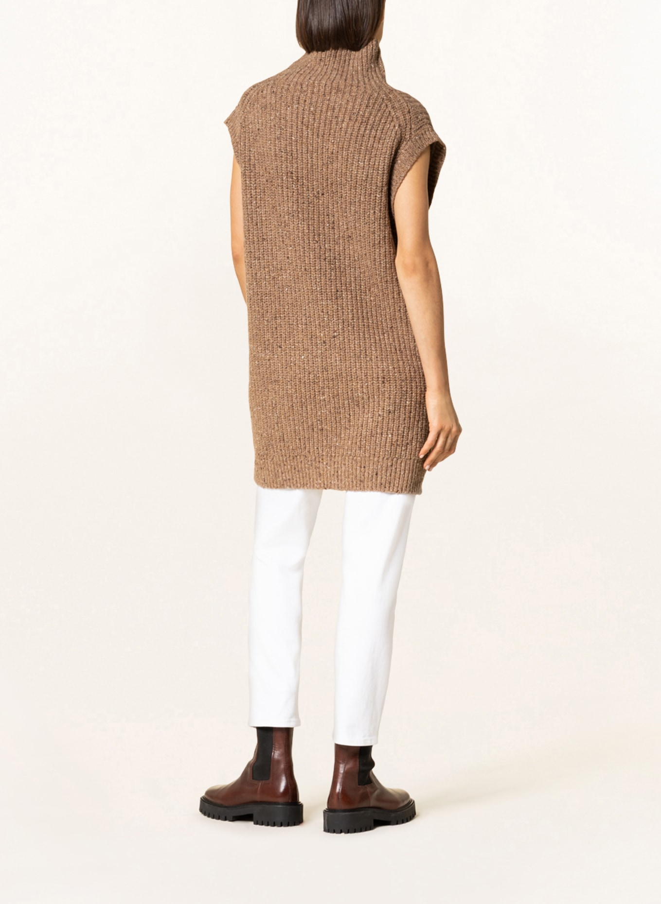 POLO RALPH LAUREN Strickkleid: CAMEL