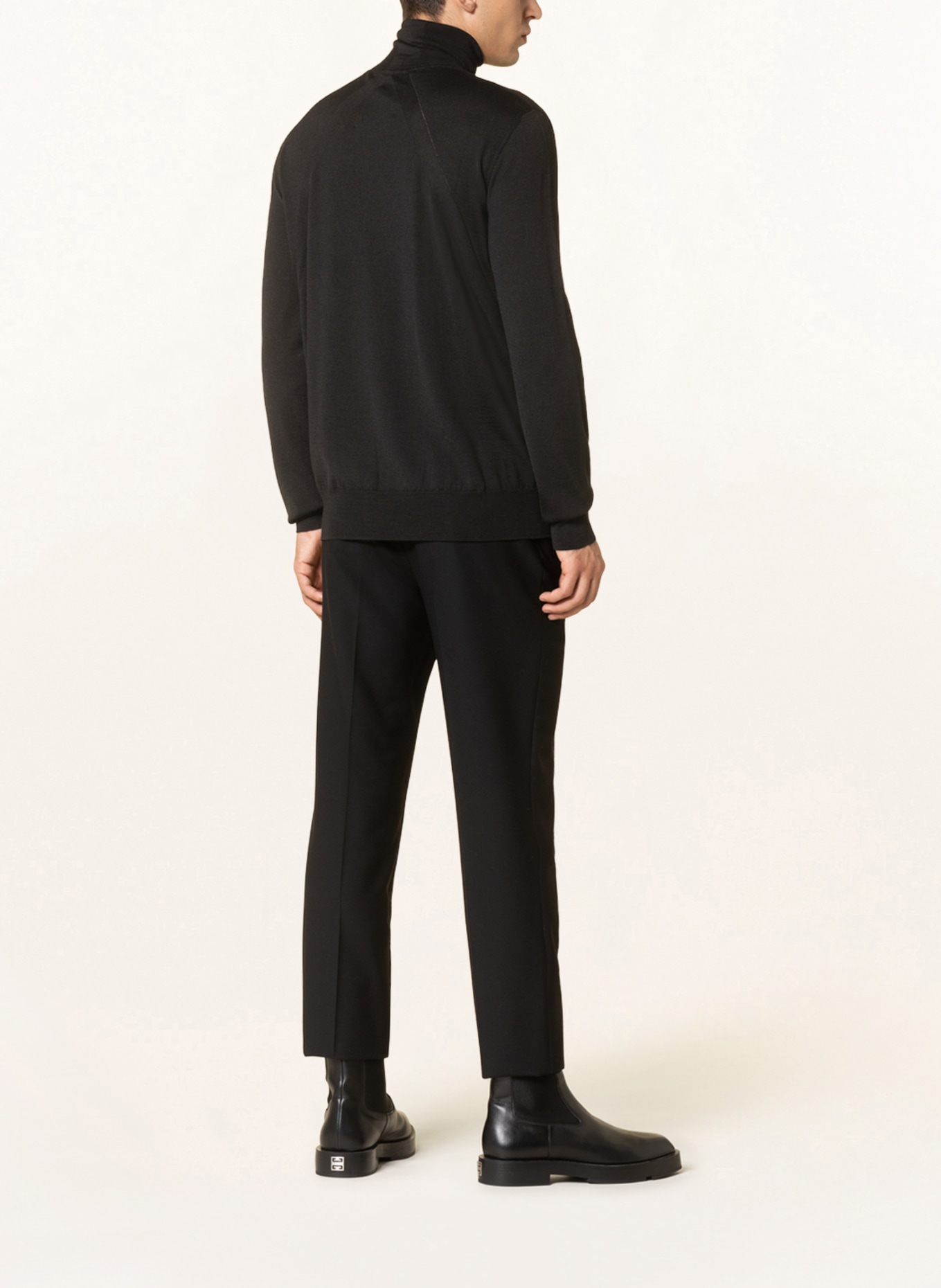 JIL SANDER Turtleneck sweater, Color: BLACK (Image 3)