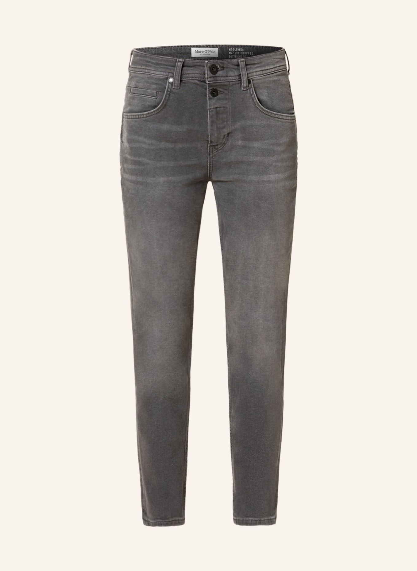 Marc O'Polo 7/8-Jeans THEDA, Farbe: 038 Grey sustainable wash (Bild 1)