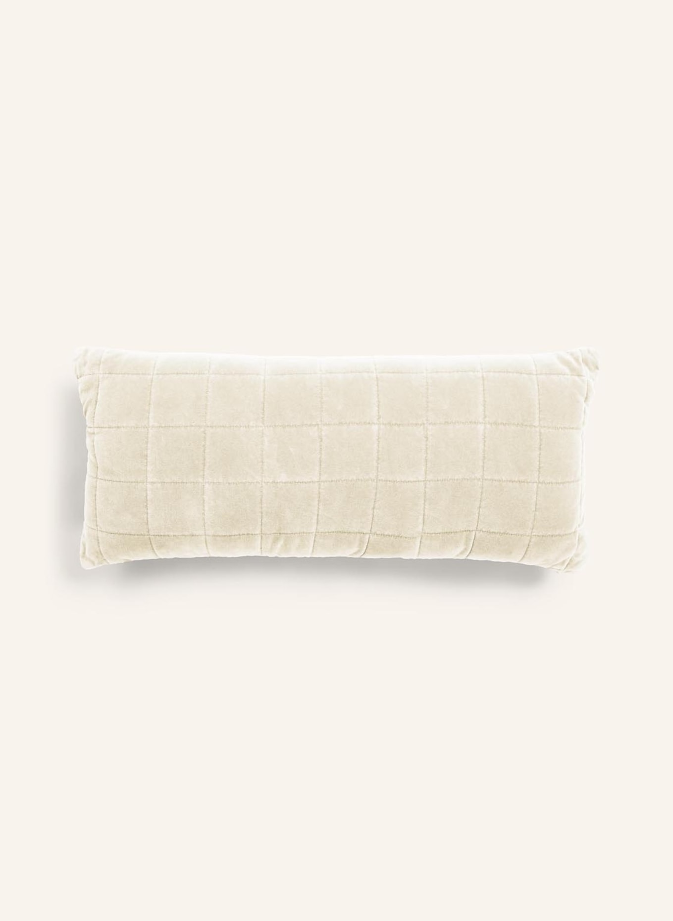 ESSENZA Velvet decorative cushion JULIA, Color: BEIGE (Image 1)