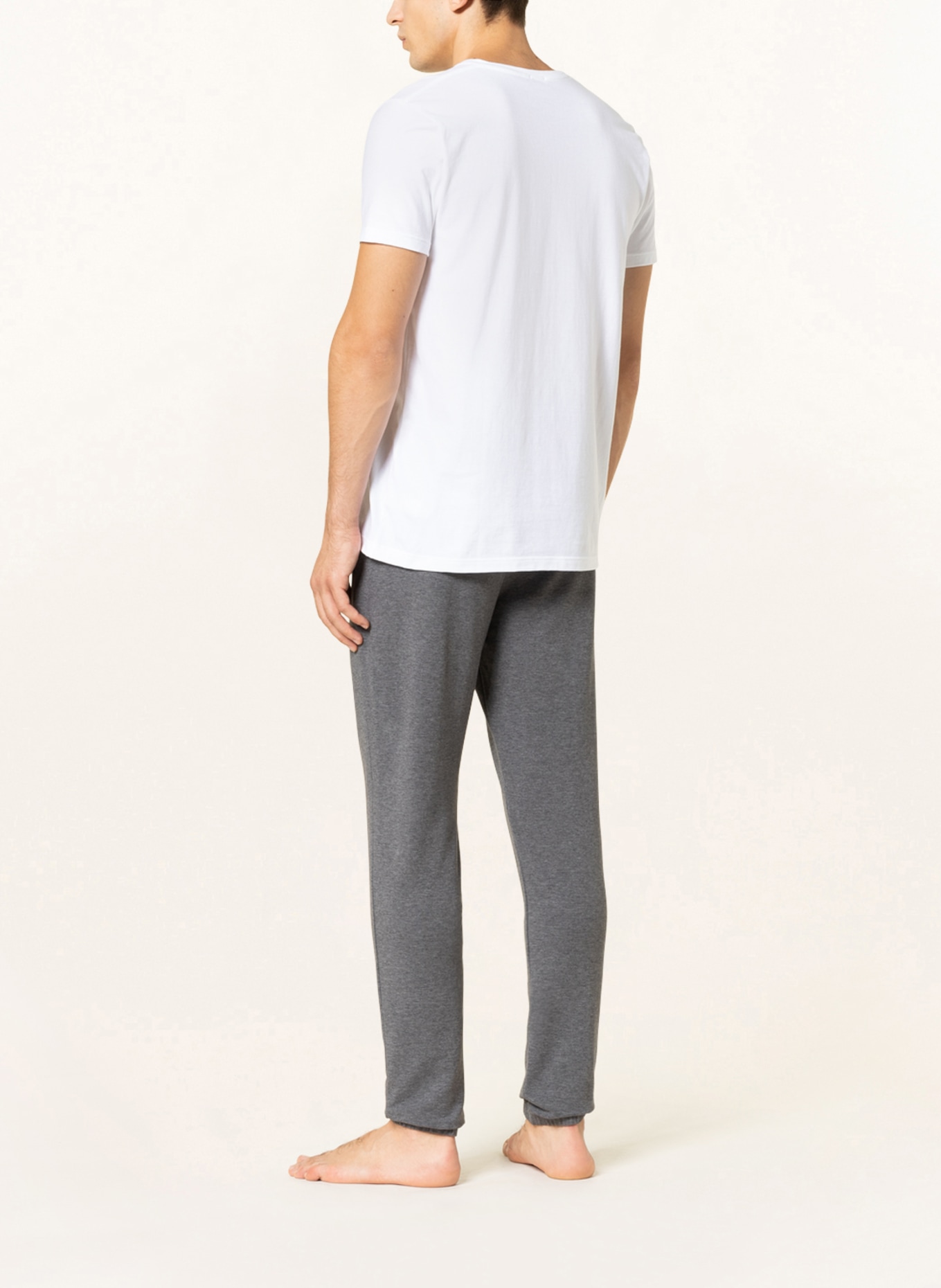mey Pajama shirt series RELAX, Color: WHITE (Image 3)