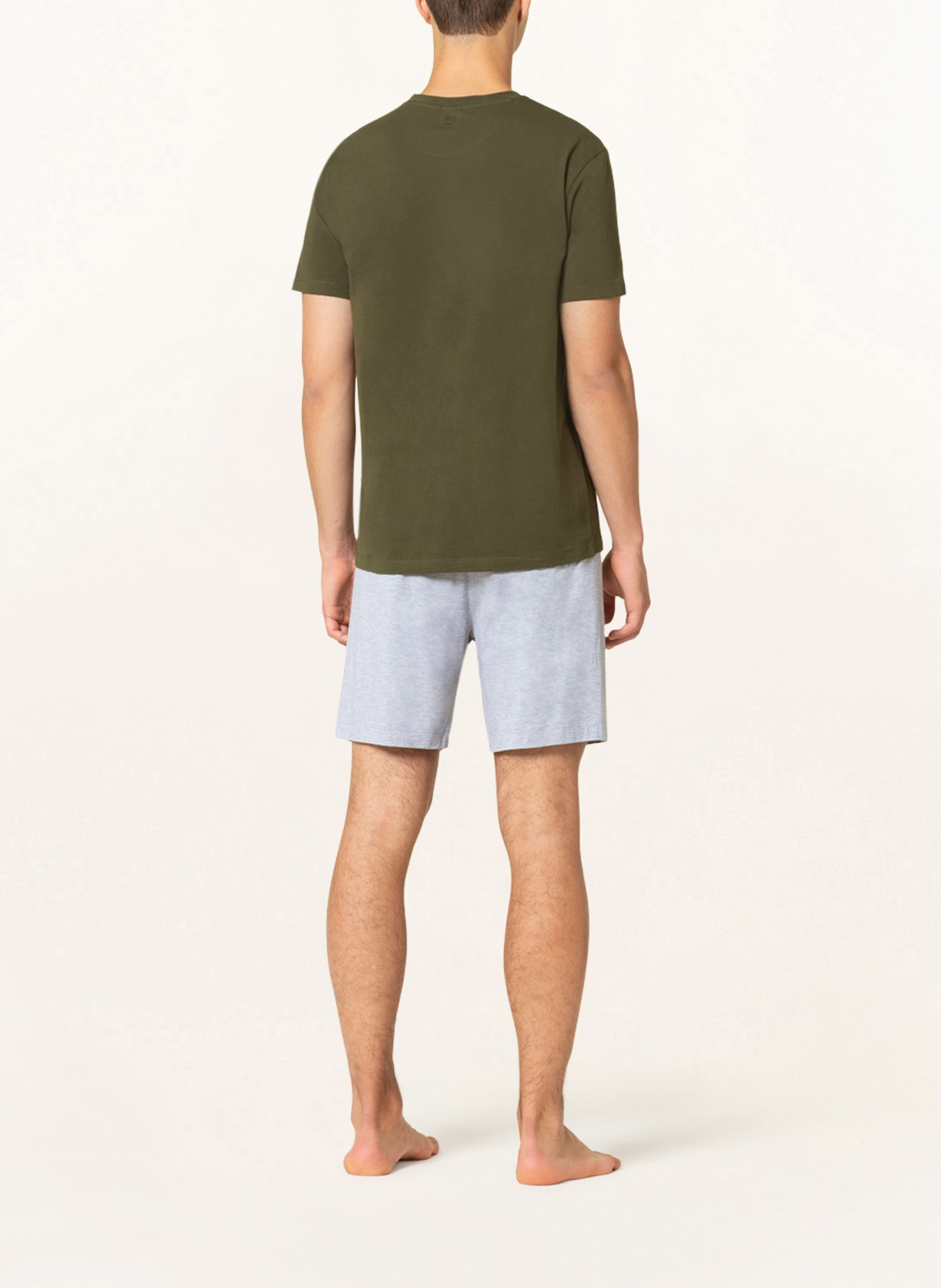 mey Schlafshirt Serie RELAX: KHAKI