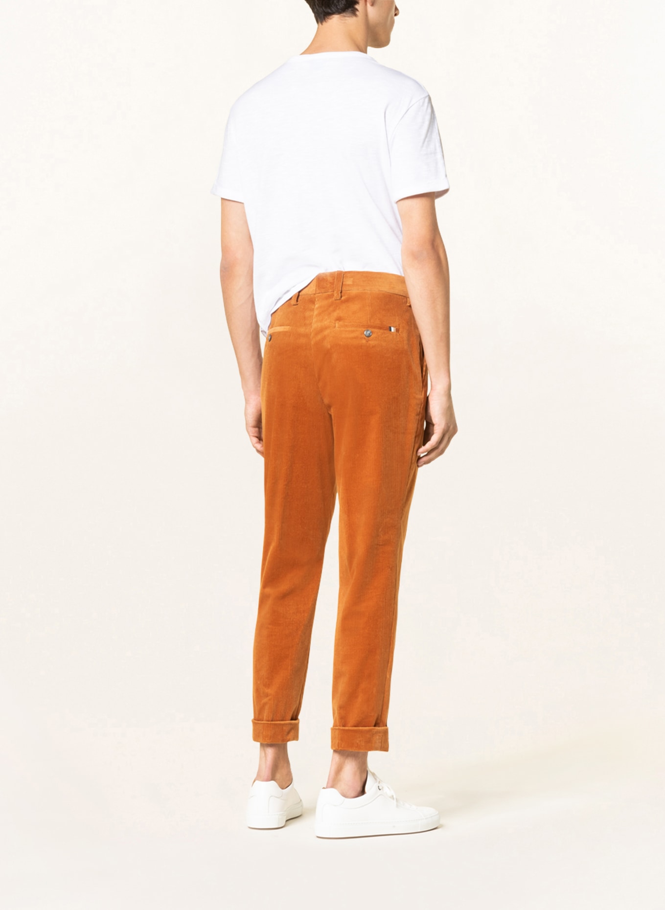 Boss corduroy trousers clearance