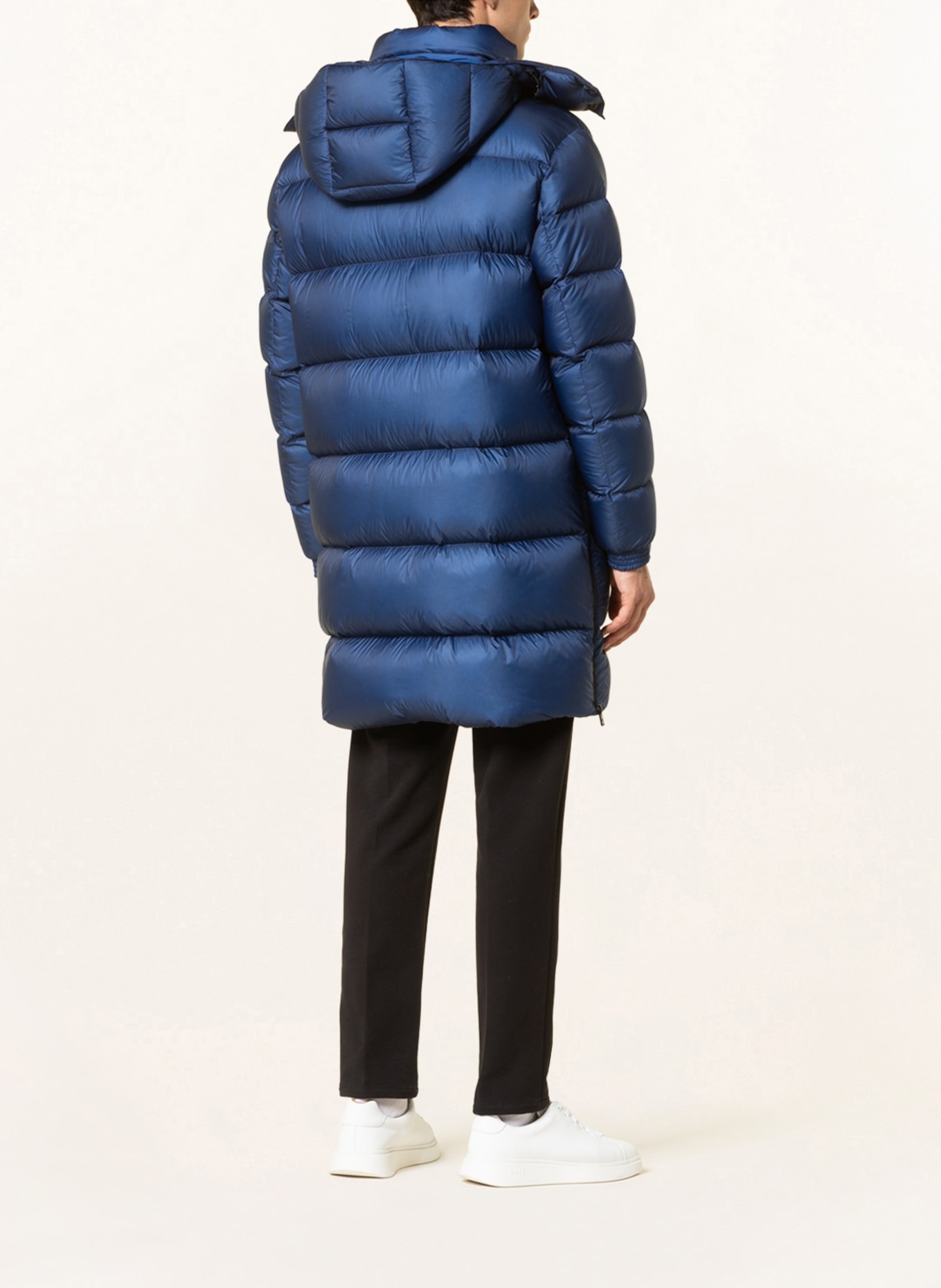 BOSS Down jacket DONDEN with removable hood , Color: BLUE (Image 3)