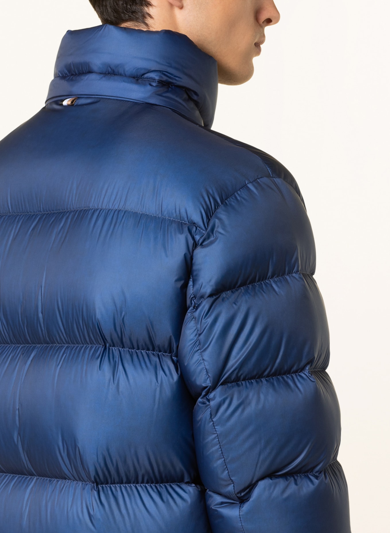 BOSS Péřový kabát DONDEN s odnímatelnou kapucí , Barva: MODRÁ (Obrázek 6)