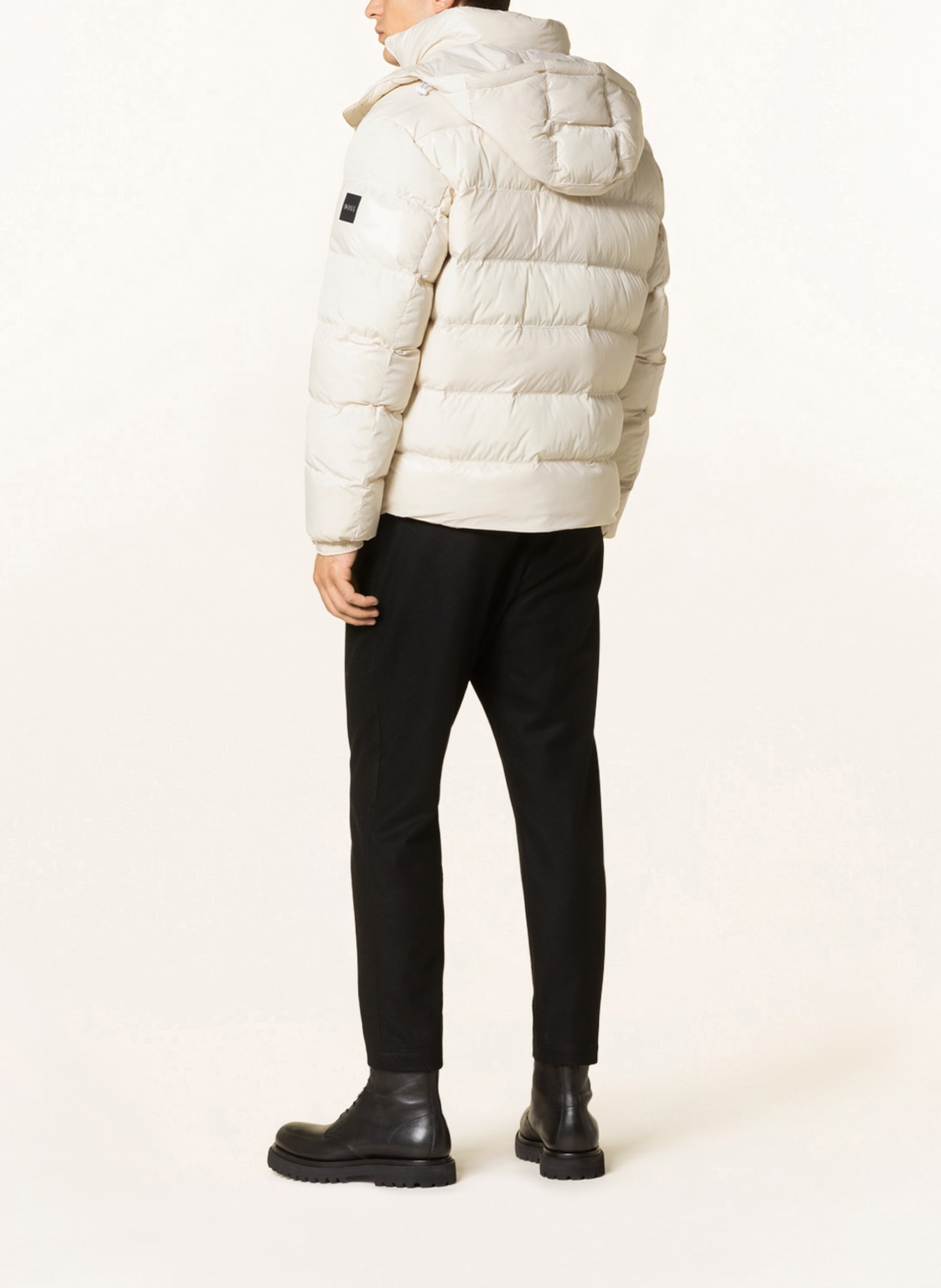 BOSS Quilted jacket CUTLERO, Color: WHITE (Image 3)