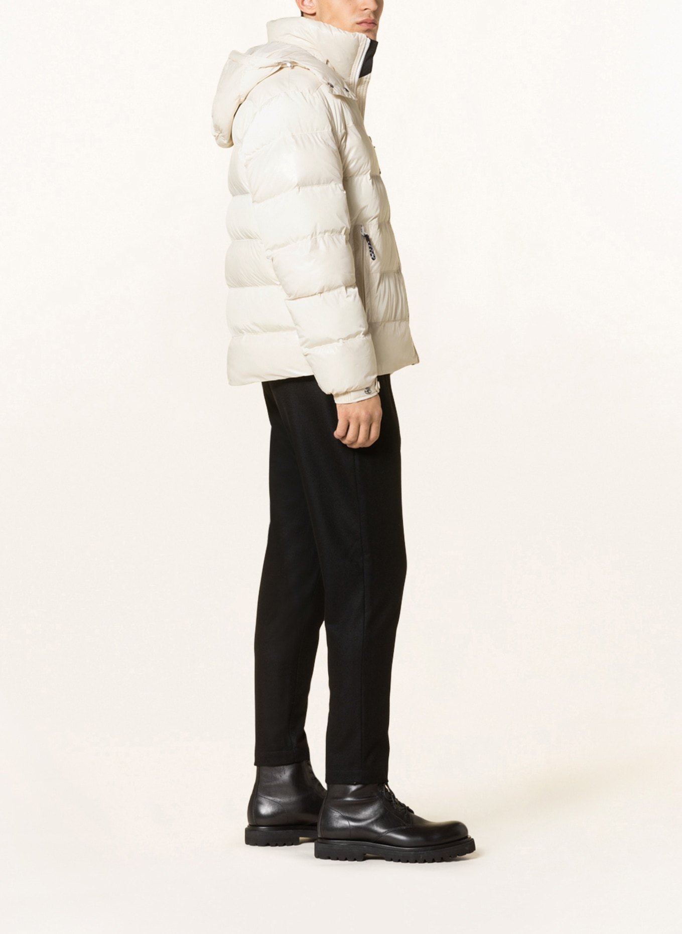 BOSS Quilted jacket CUTLERO, Color: WHITE (Image 4)
