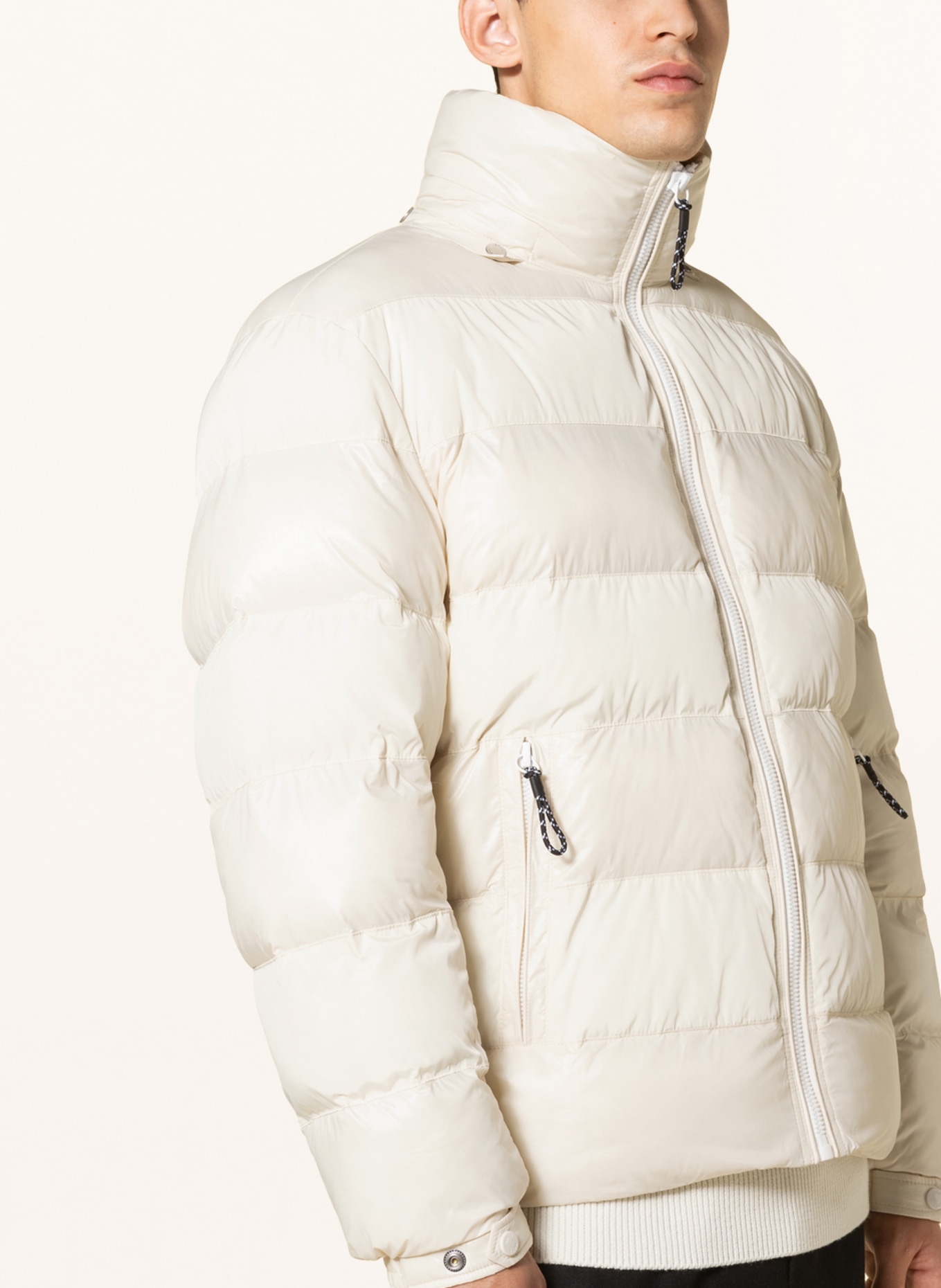 BOSS Quilted jacket CUTLERO, Color: WHITE (Image 6)