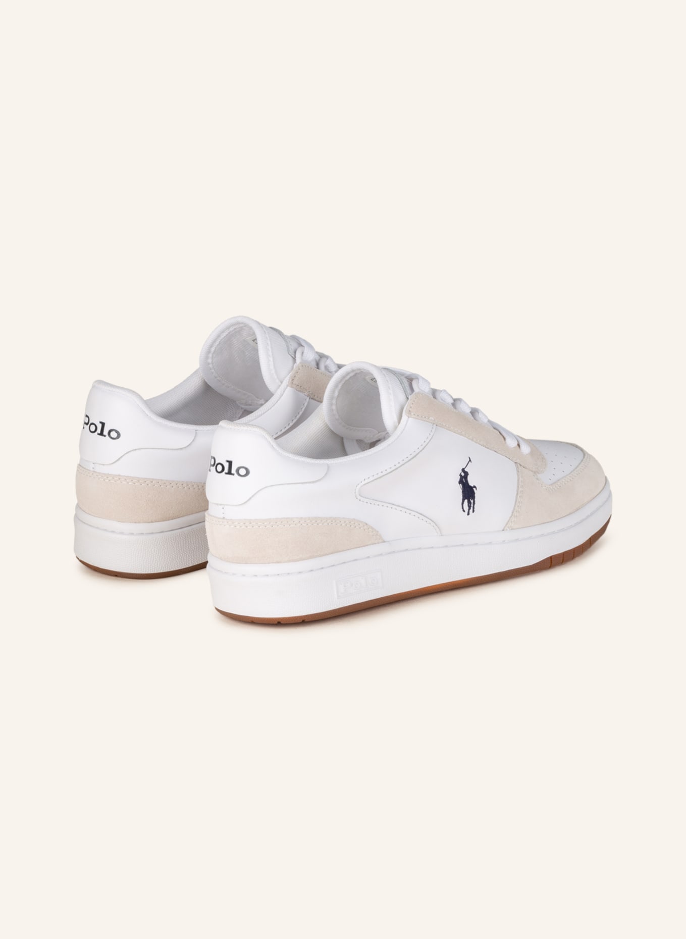 POLO RALPH LAUREN Sneakers , Color: WHITE/ CREAM (Image 2)