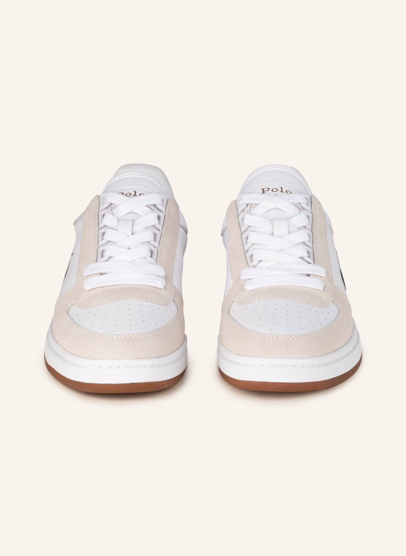 POLO RALPH LAUREN Sneakers , Color: WHITE/ CREAM (Image 3)