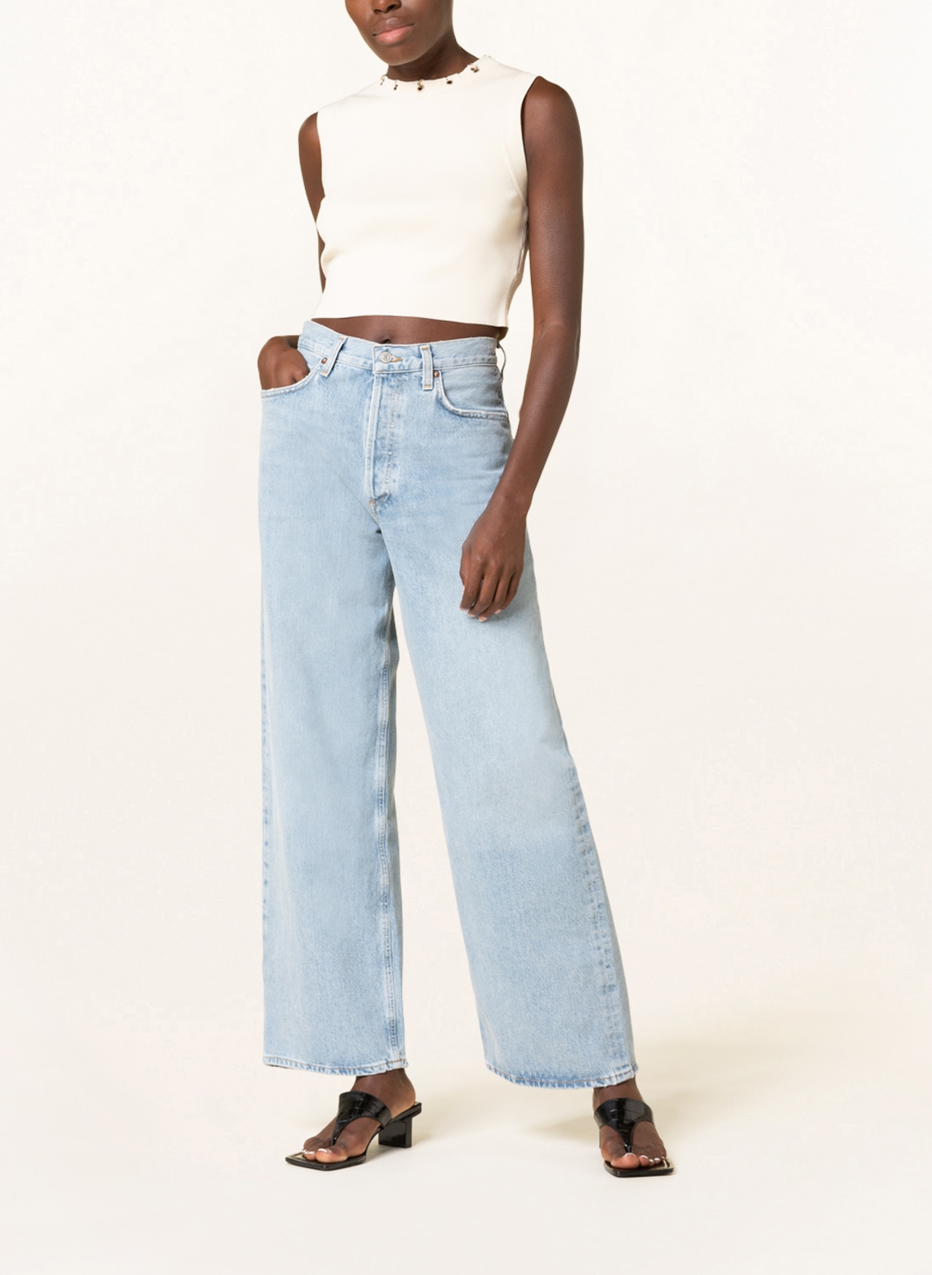 AGOLDE Jeans, Color: Void lt indigo (Image 2)