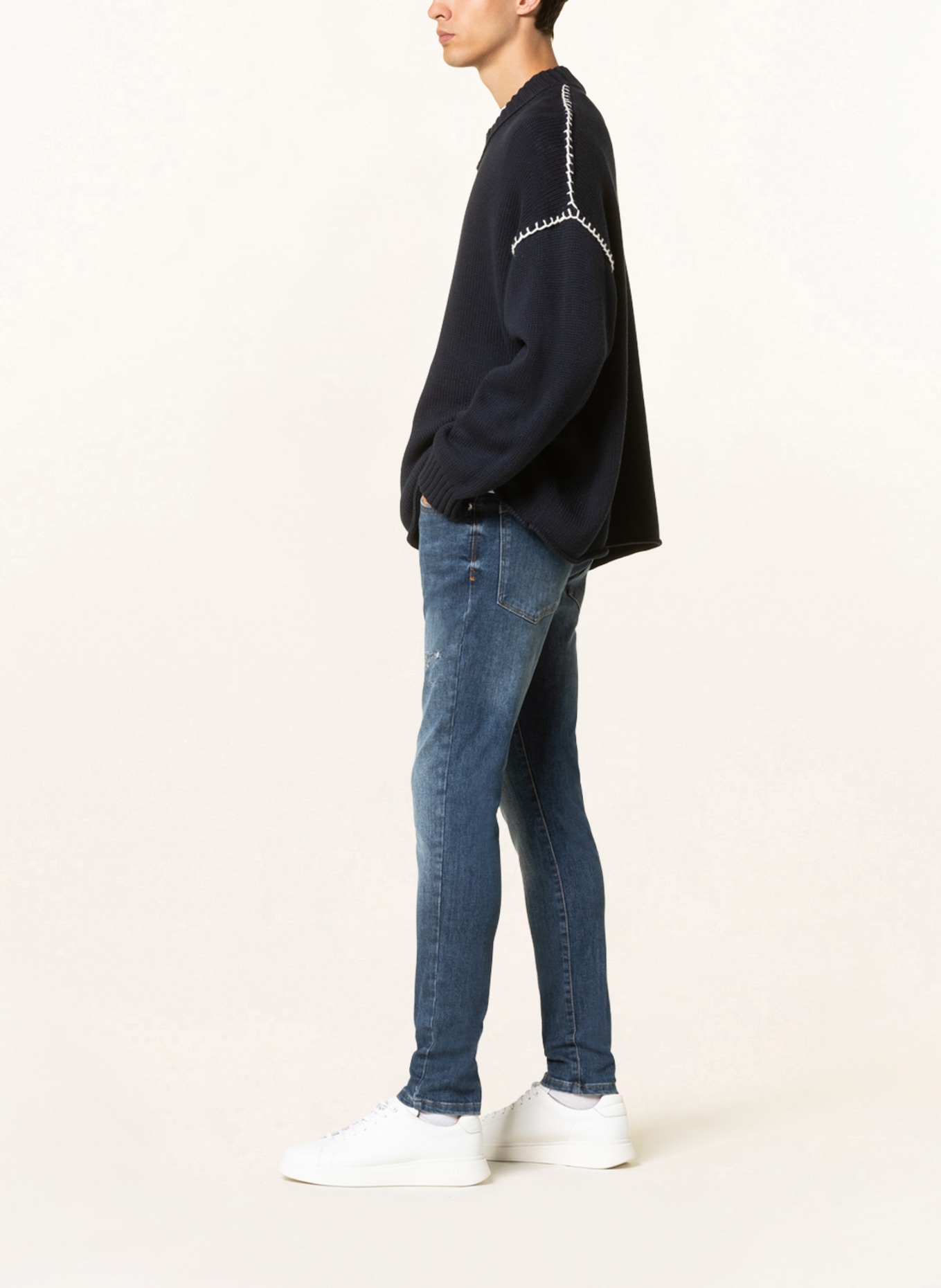 PAUL Jeans Slim Fit , Farbe: 2 DARK BLUE (Bild 4)
