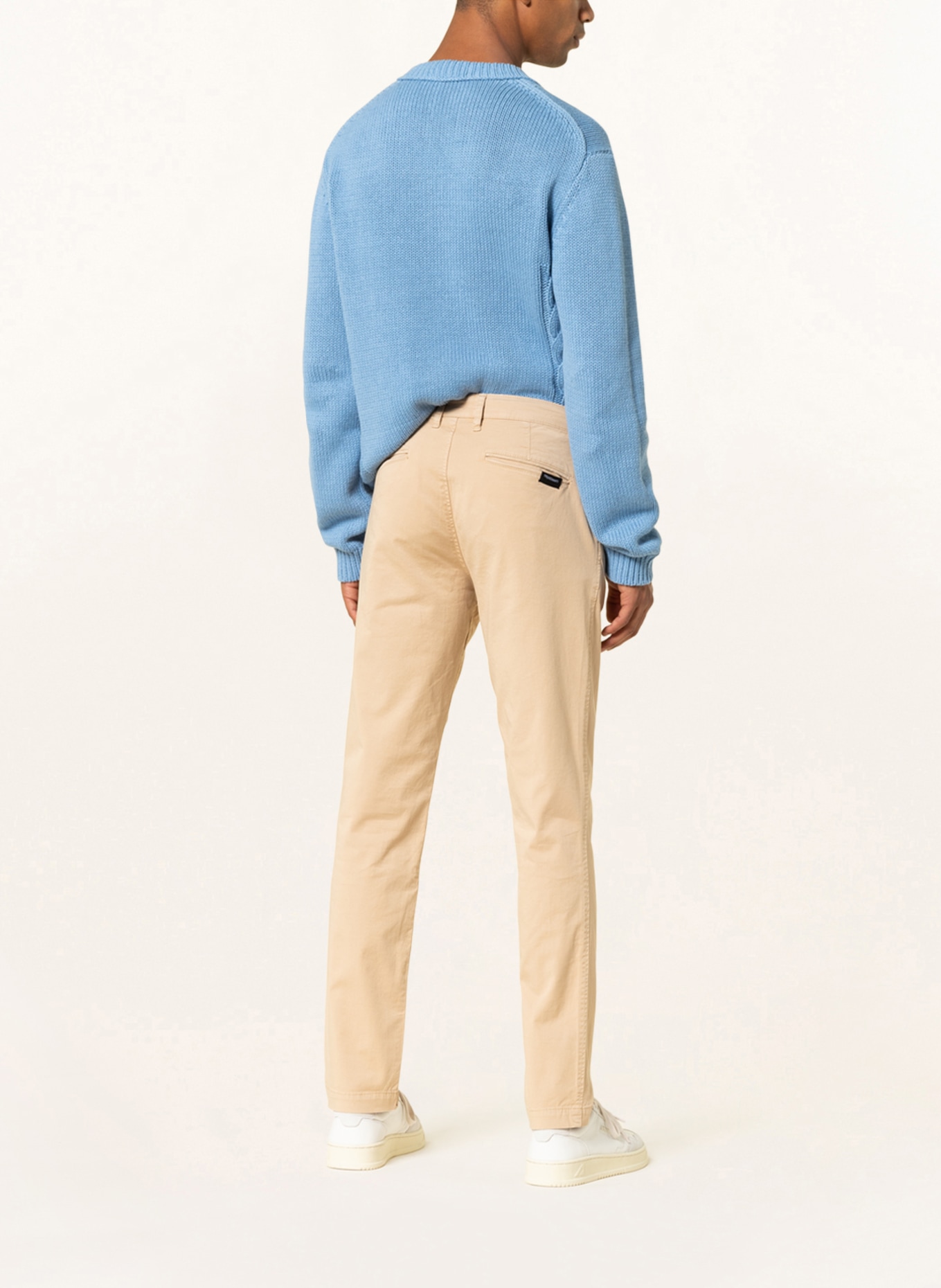 STROKESMAN'S Chino Slim Fit, Farbe: BEIGE (Bild 3)