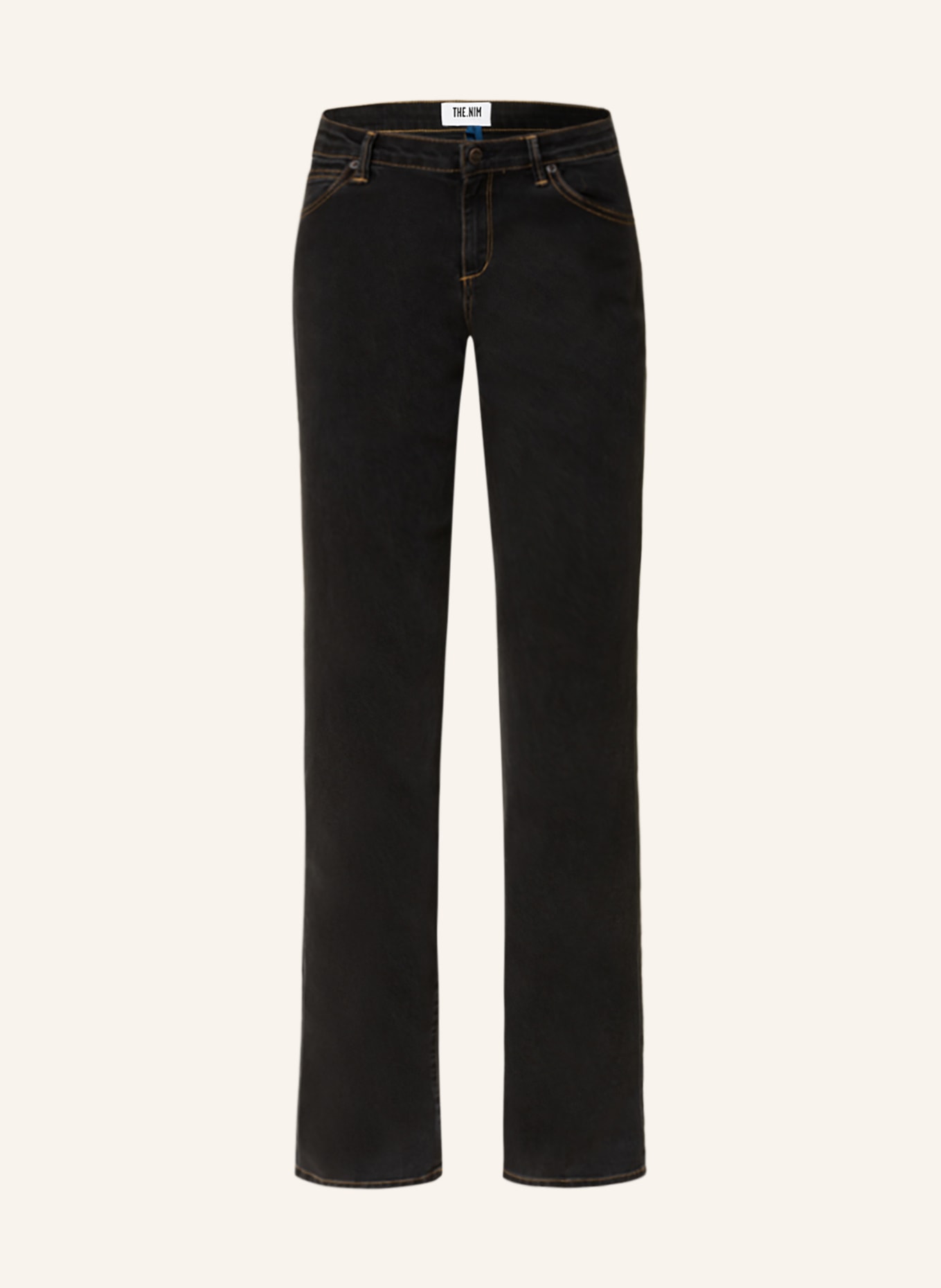THE.NIM STANDARD Bootcut jeans TRACY, Color: W647-BBK Anthrazit (Image 1)