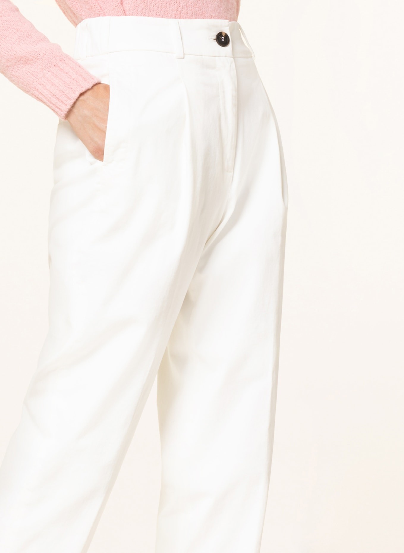 PESERICO EASY Chinos , Color: WHITE (Image 5)