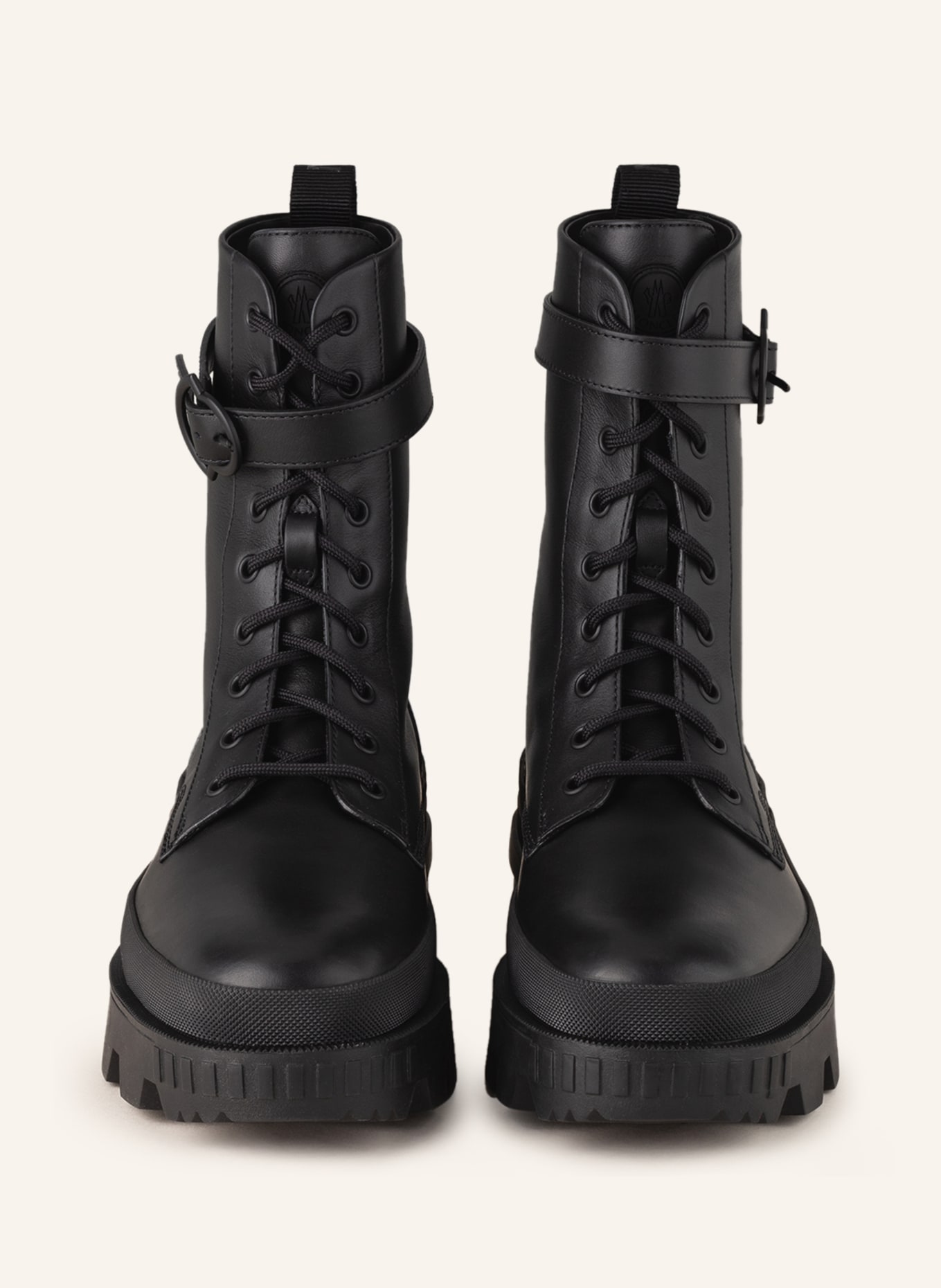 MONCLER Lace-up boots CARINNE, Color: BLACK (Image 3)