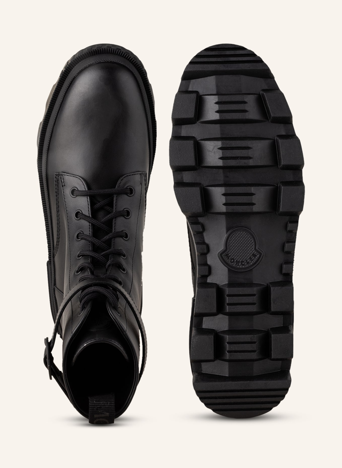 MONCLER Lace-up boots CARINNE, Color: BLACK (Image 5)