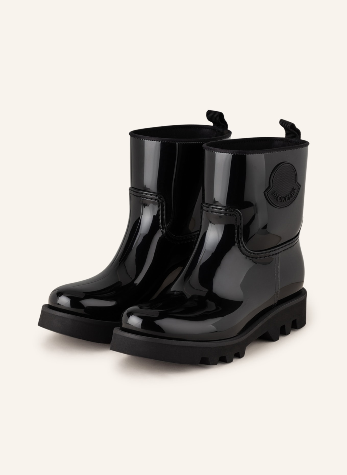MONCLER Rubber boots GINETTE, Color: BLACK (Image 1)