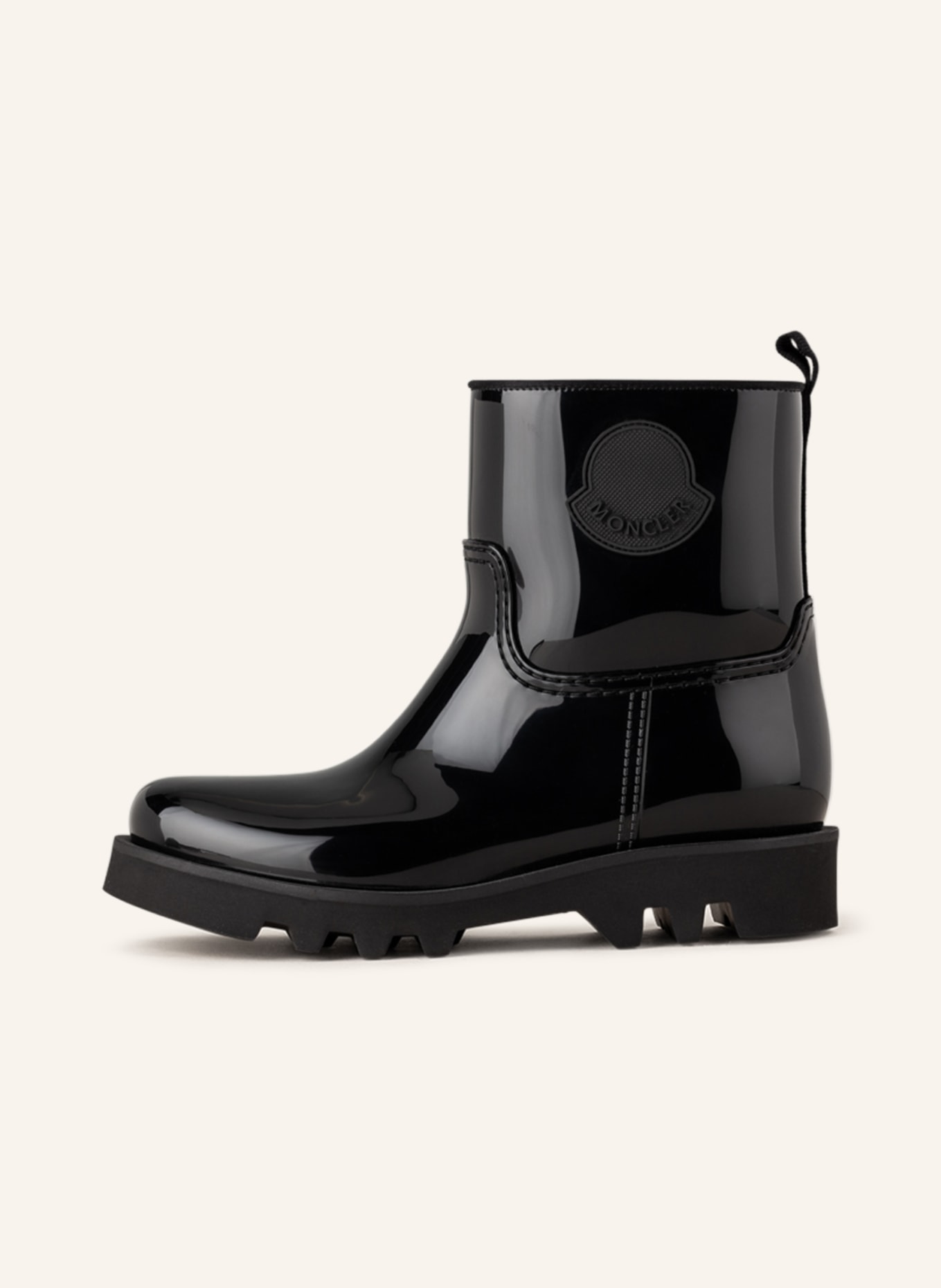 MONCLER Rubber boots GINETTE, Color: BLACK (Image 4)
