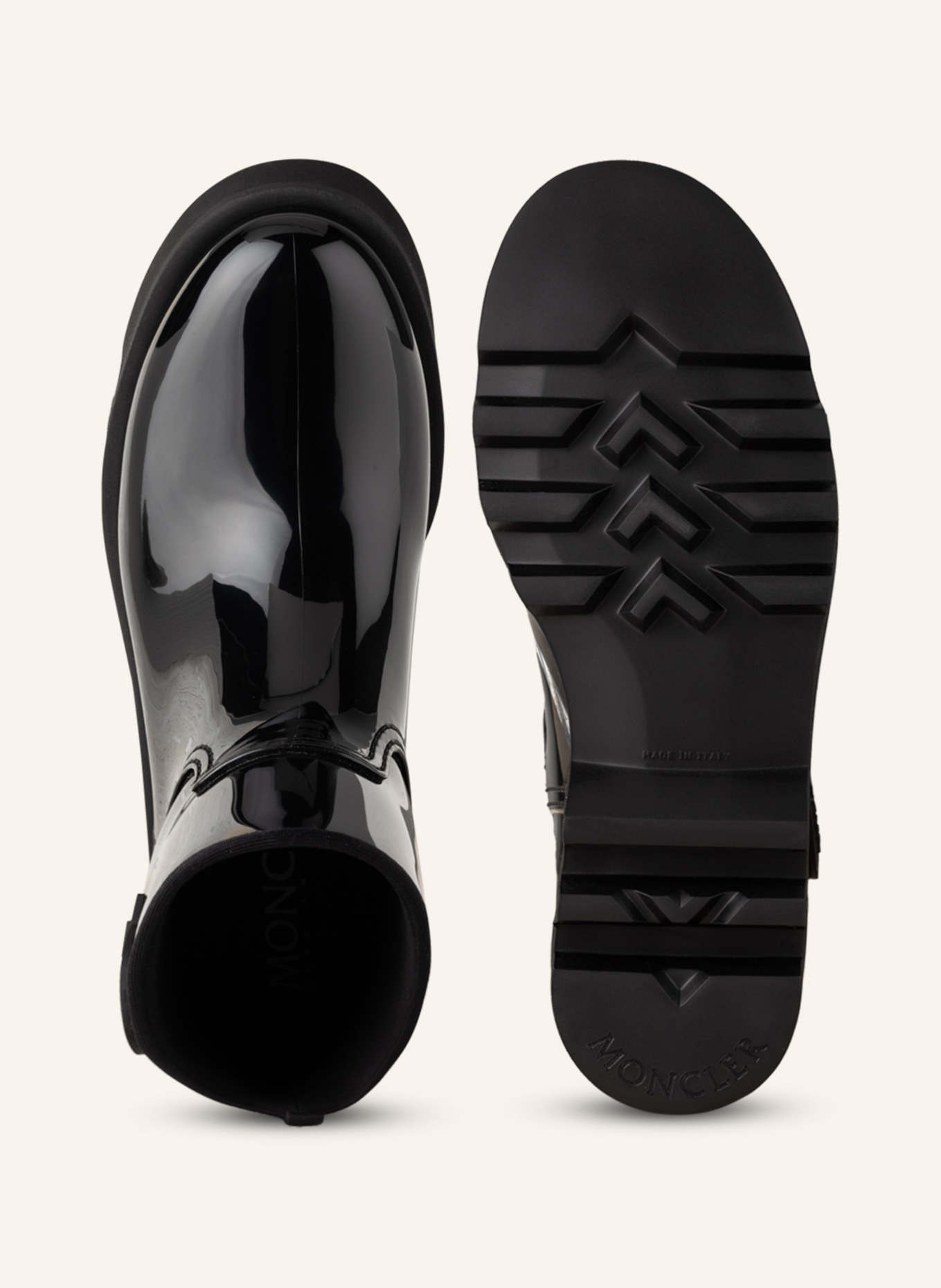 MONCLER Rubber boots GINETTE, Color: BLACK (Image 5)