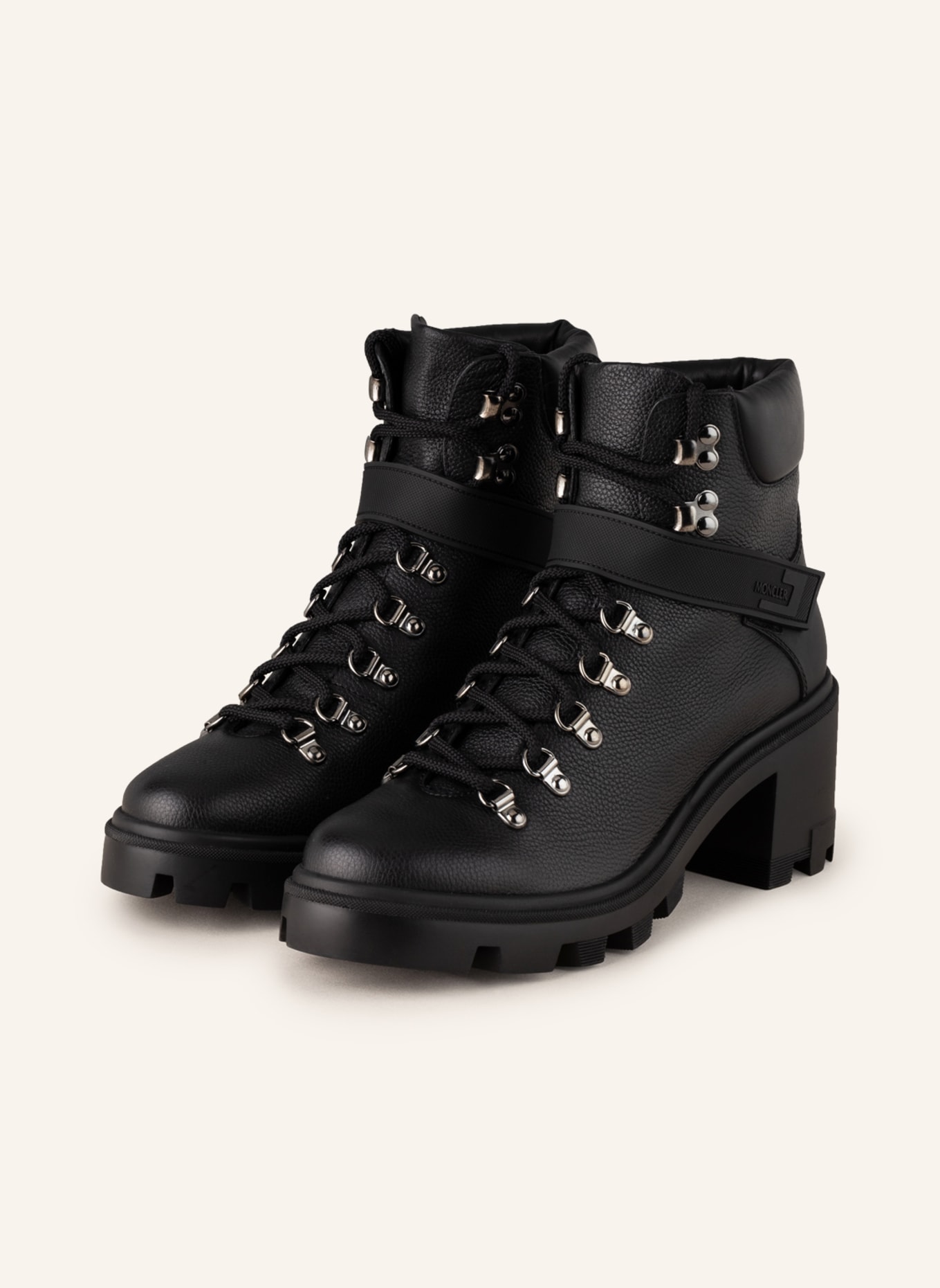 MONCLER Ankle boots CAROL, Color: BLACK (Image 1)