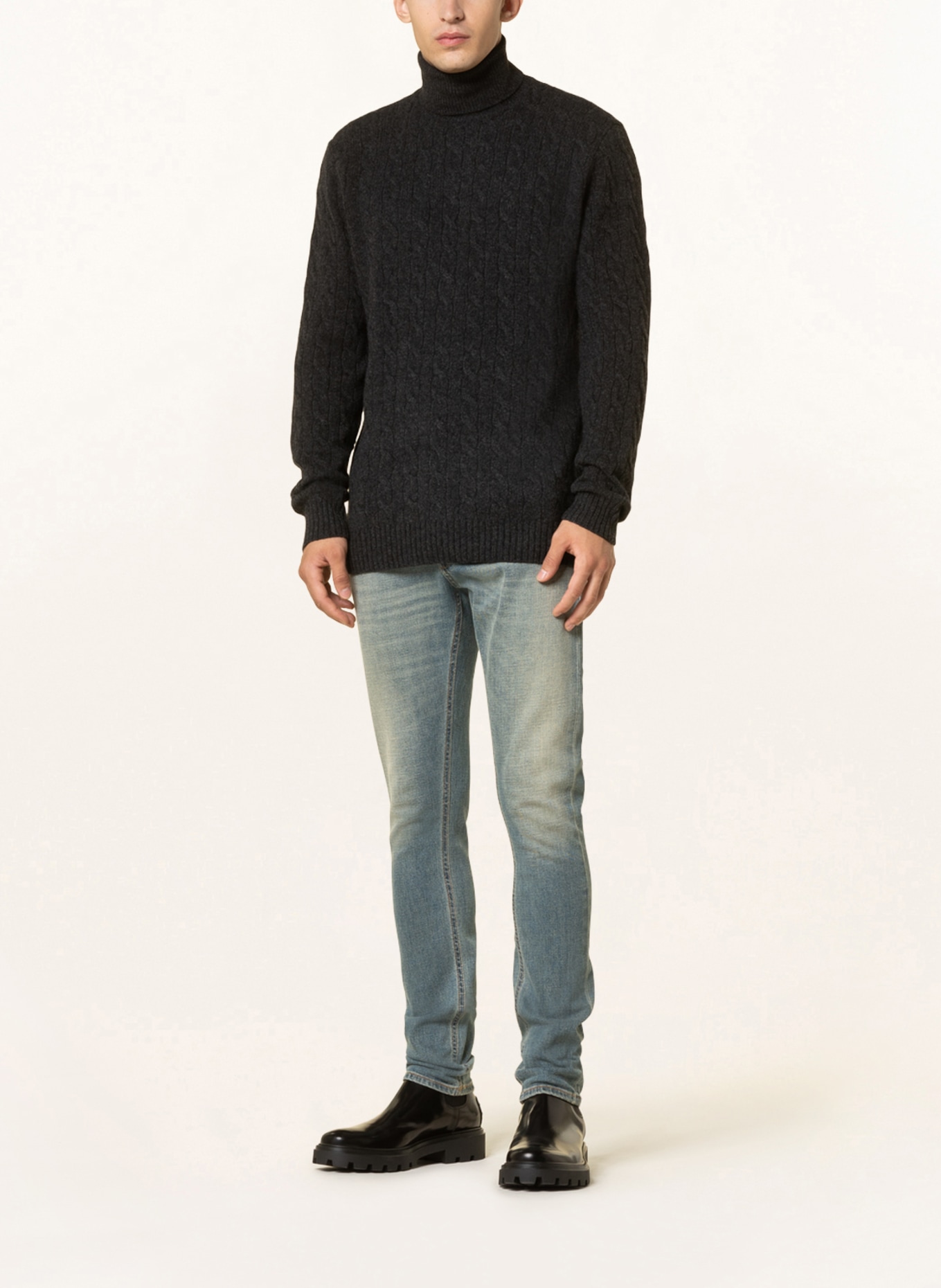 POLO RALPH LAUREN Turtleneck sweater, Color: DARK GRAY (Image 2)