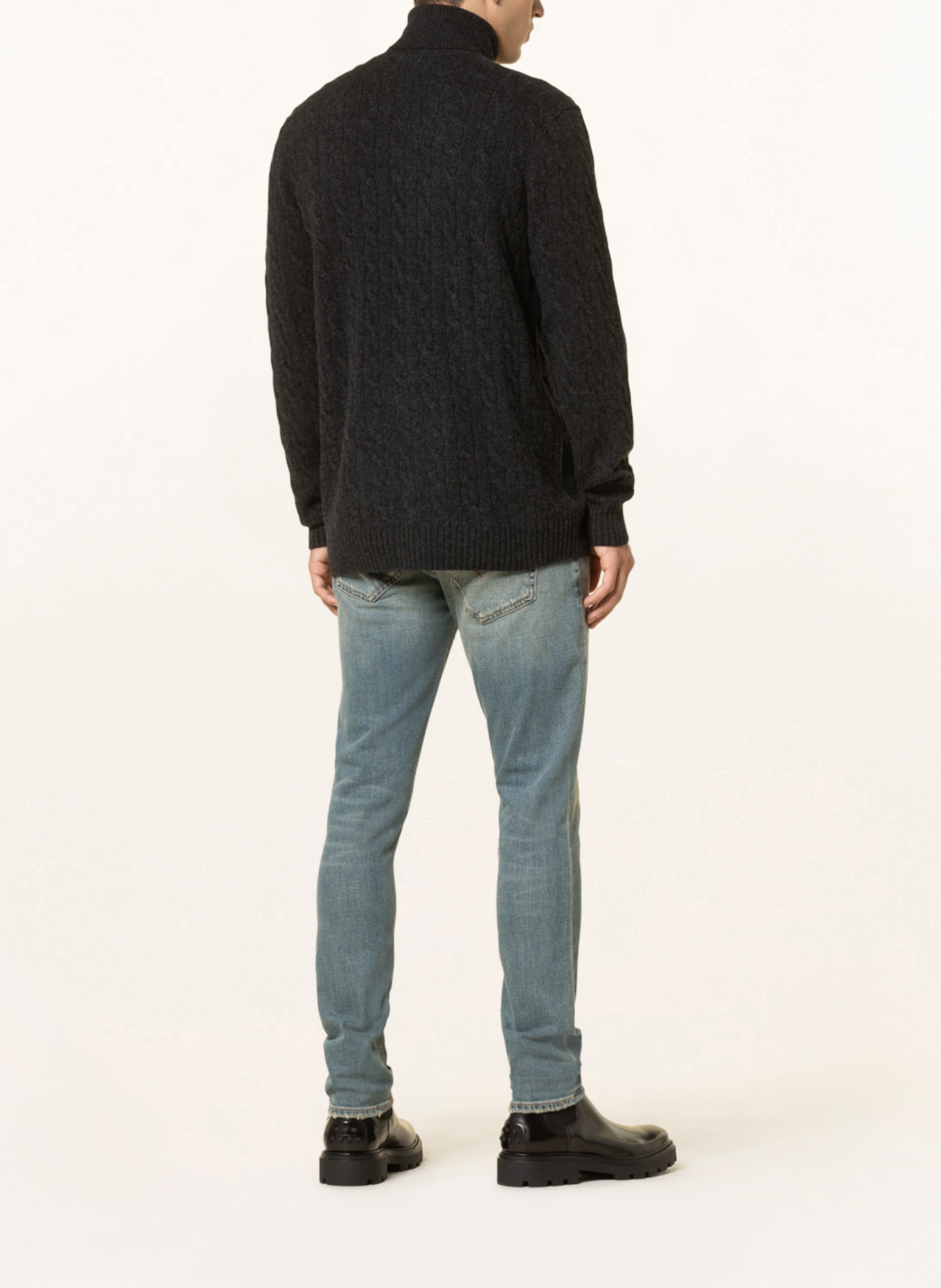 POLO RALPH LAUREN Turtleneck sweater, Color: DARK GRAY (Image 3)