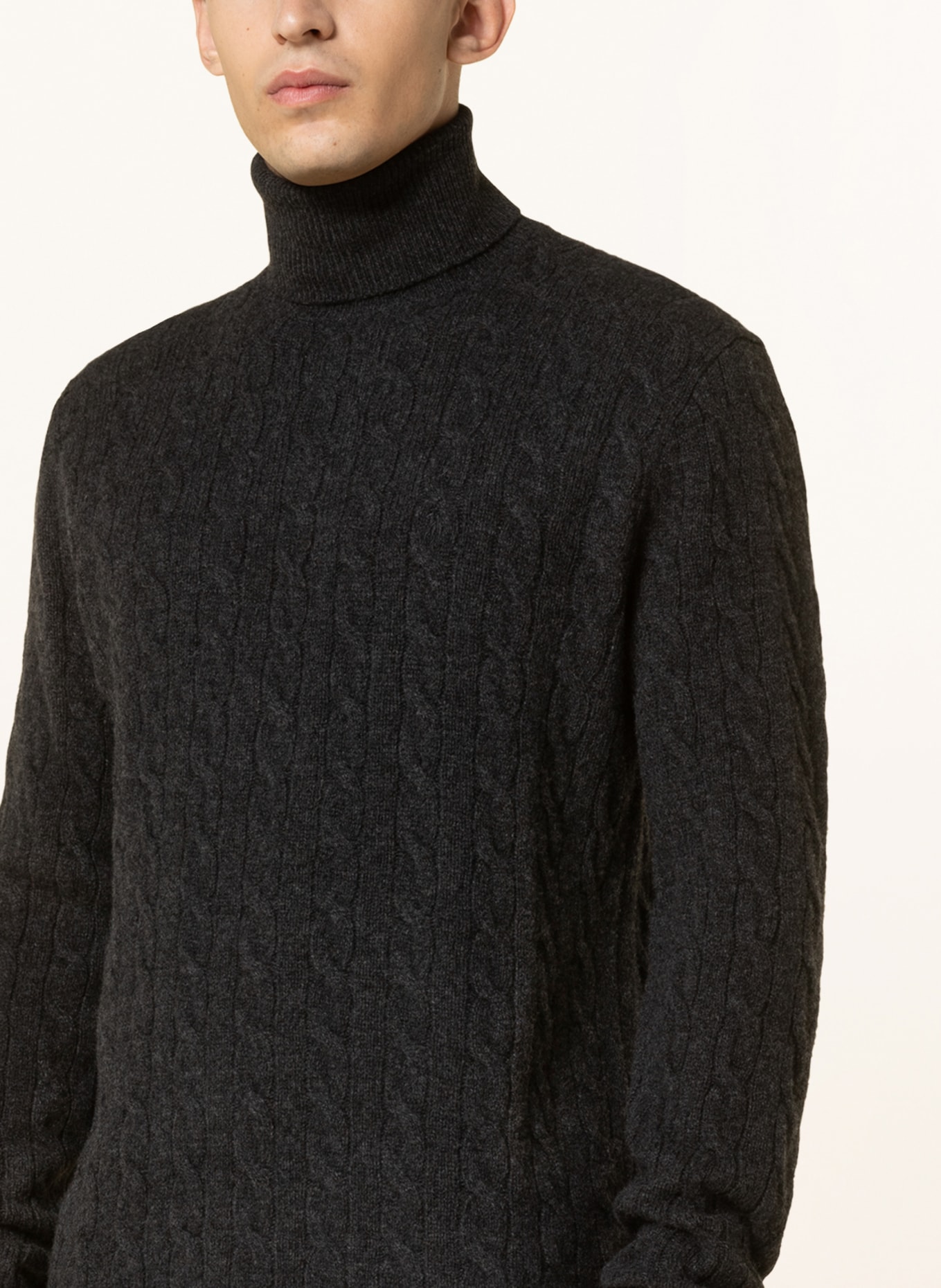 POLO RALPH LAUREN Turtleneck sweater, Color: DARK GRAY (Image 4)