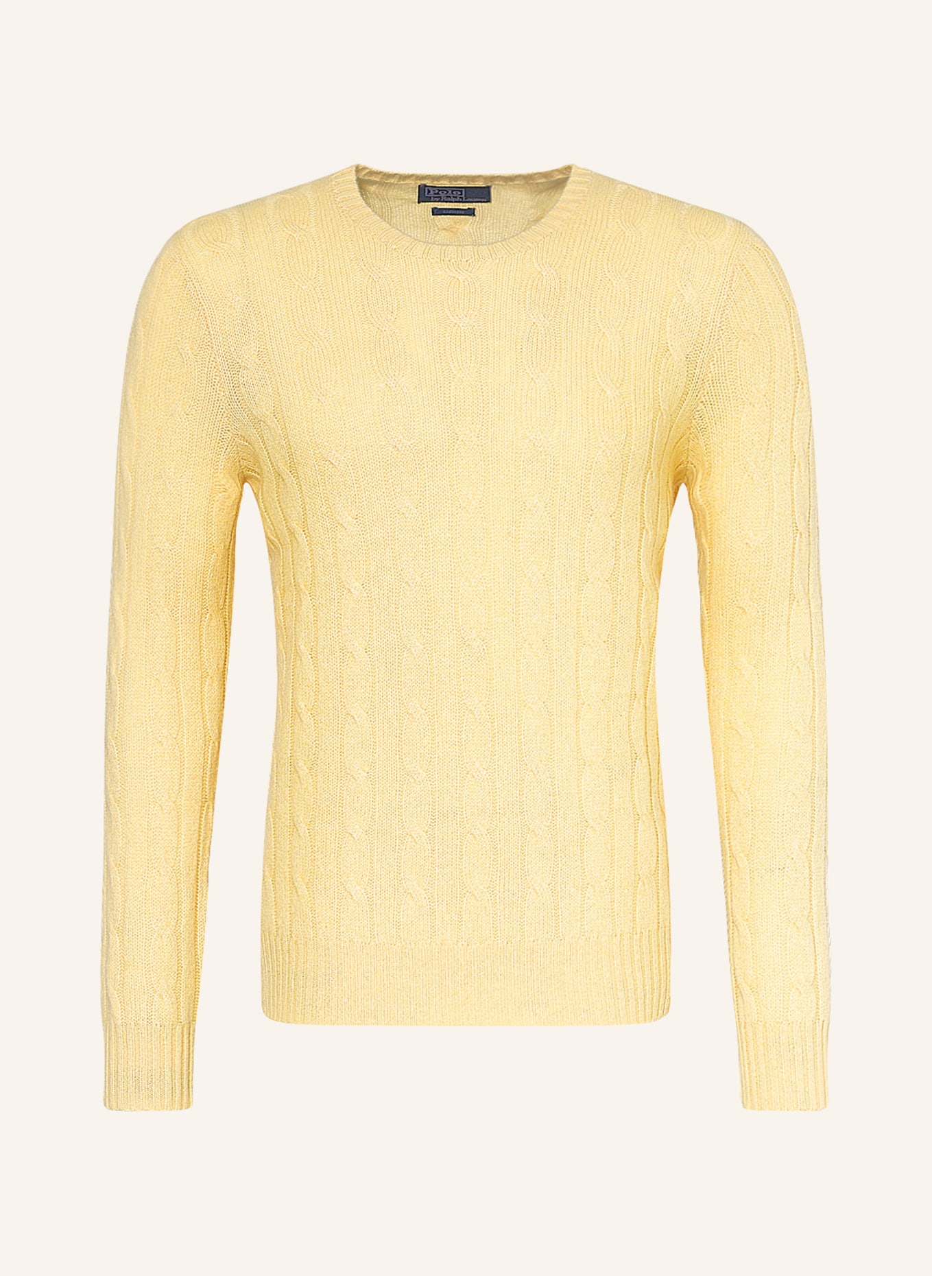 POLO RALPH LAUREN Cashmere-Pullover , Farbe: GELB (Bild 1)