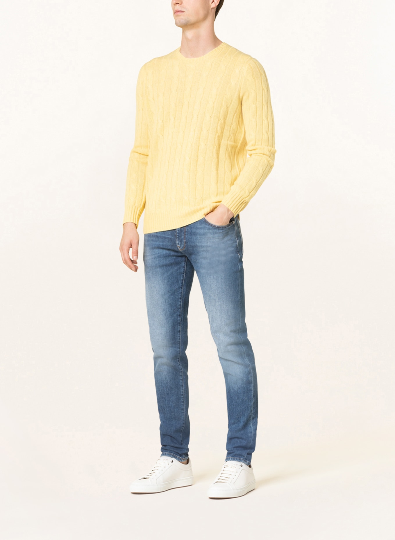 POLO RALPH LAUREN Cashmere sweater , Color: YELLOW (Image 2)