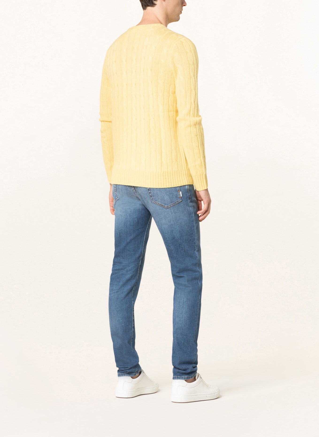 POLO RALPH LAUREN Cashmere sweater , Color: YELLOW (Image 3)
