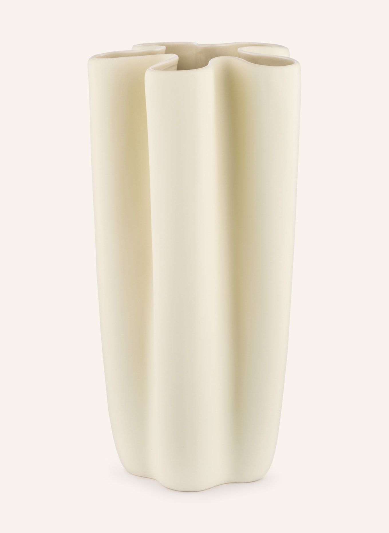 COOEE Design Váza TULIPA, Barva: KRÉMOVÁ (Obrázek 2)