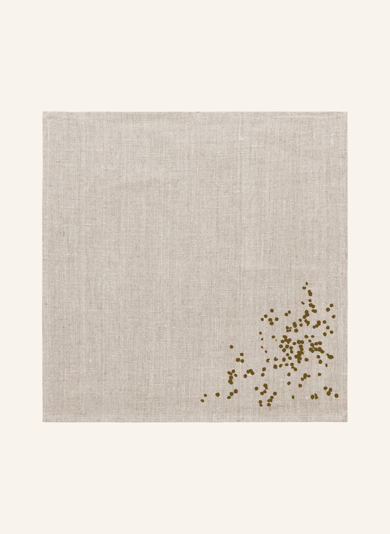 FROHSTOFF Cloth napkin in linen, Color: GRAY (Image 1)