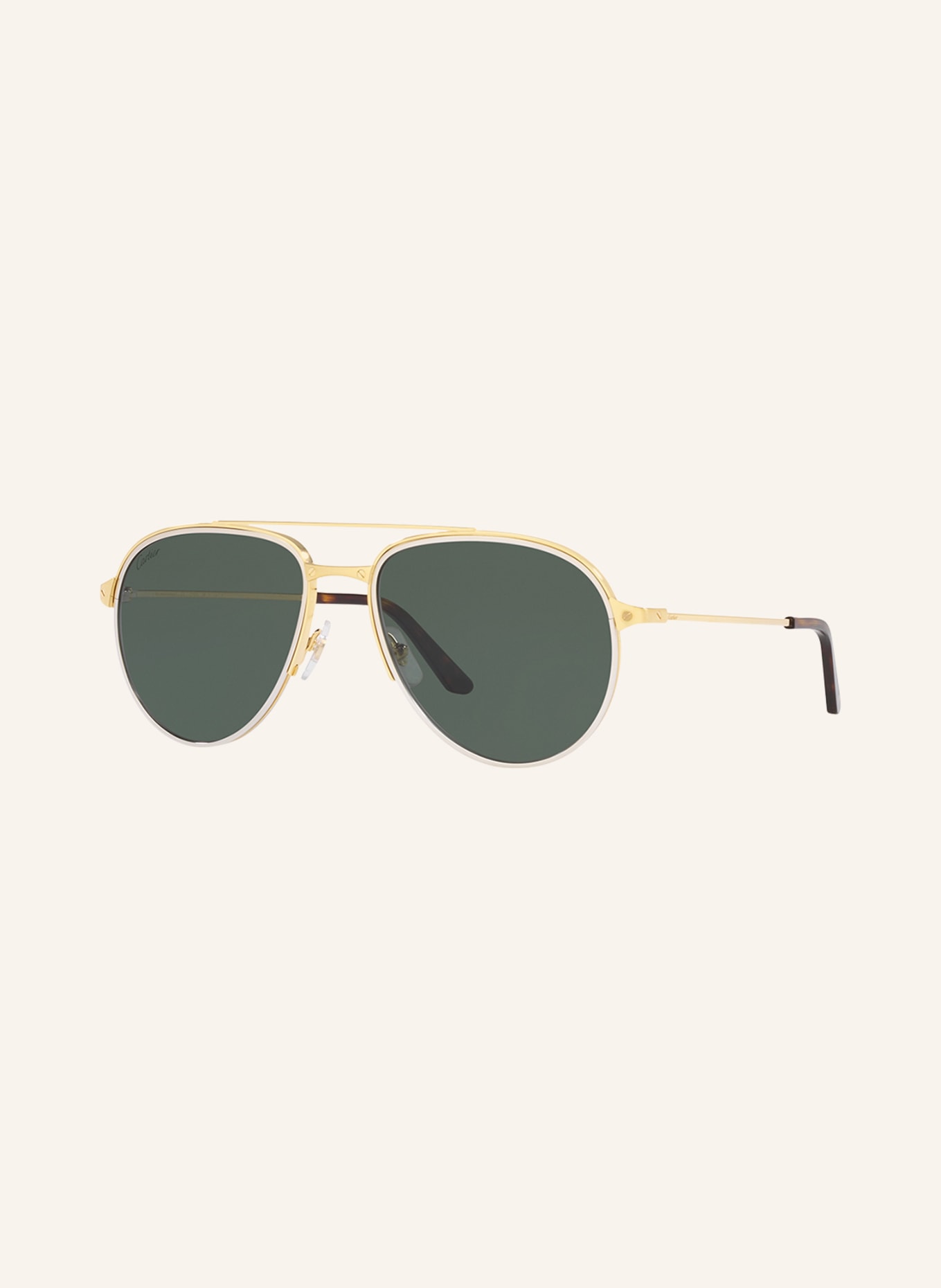 Cartier Sonnenbrille CT0325S: 2300I1 - GOLD/ BLAU
