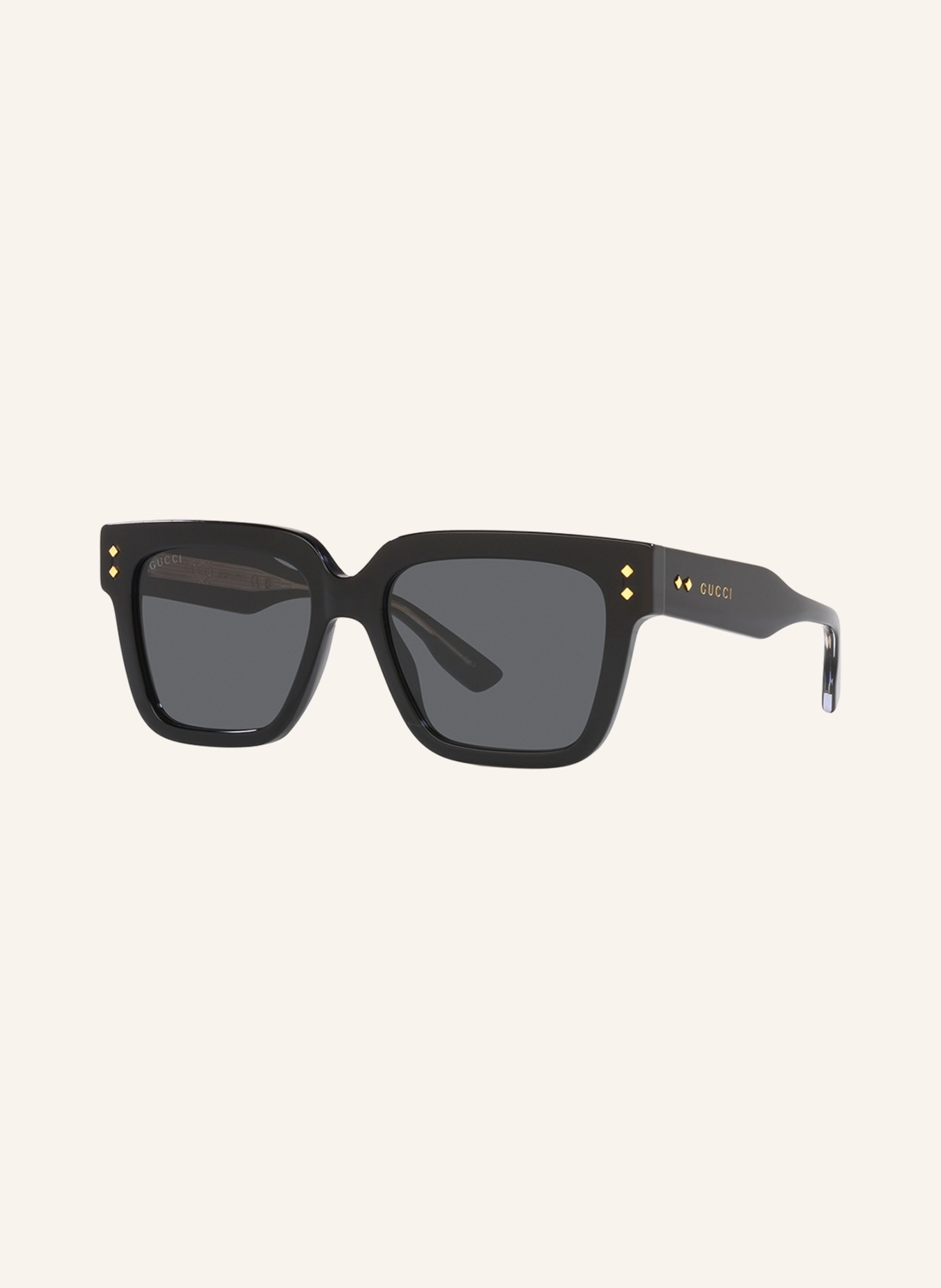 GUCCI Sunglasses GC001829, Color: 1100A1 - BLACK/ DARK GRAY (Image 1)
