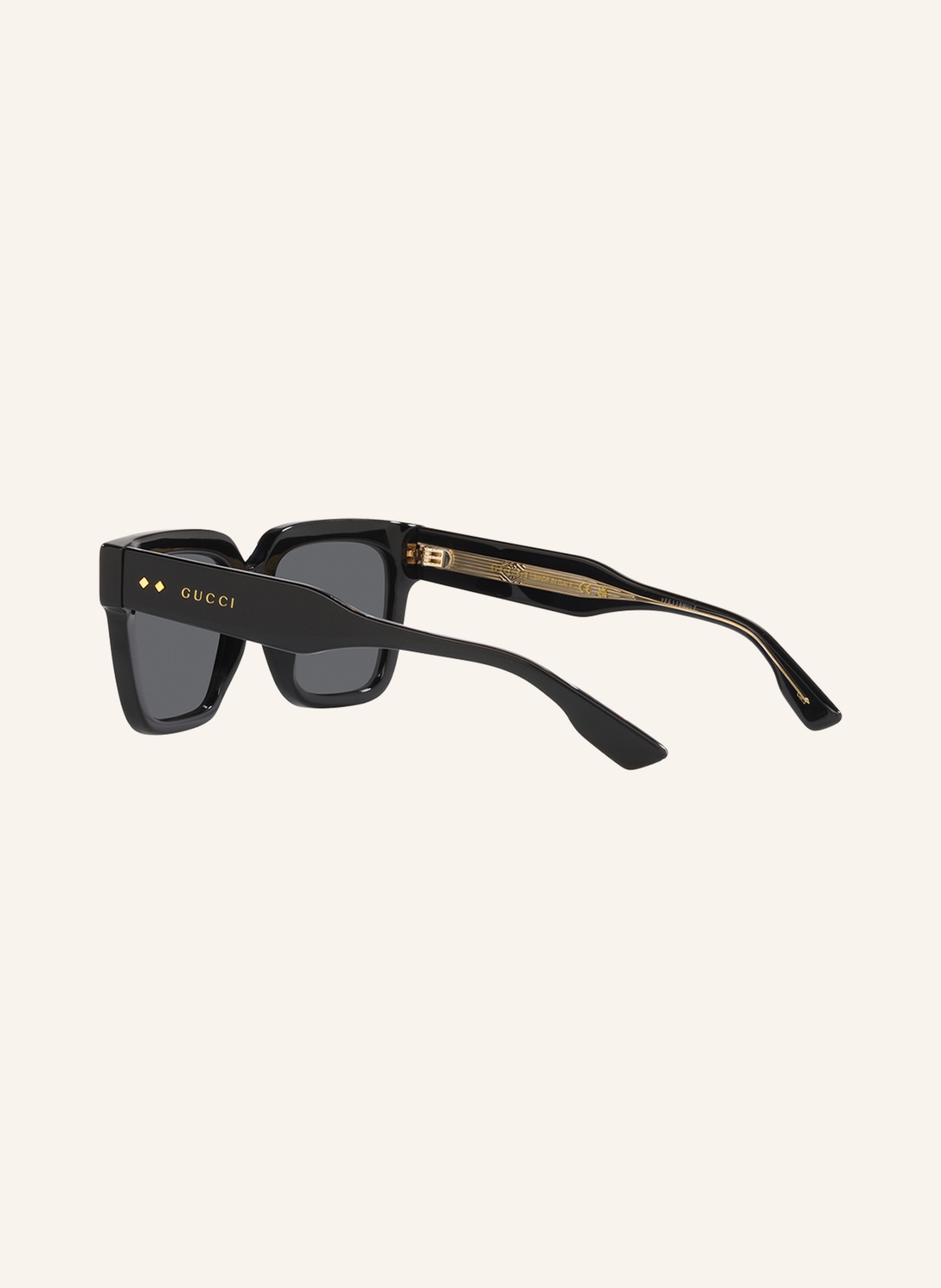 GUCCI Sunglasses GC001829, Color: 1100A1 - BLACK/ DARK GRAY (Image 4)