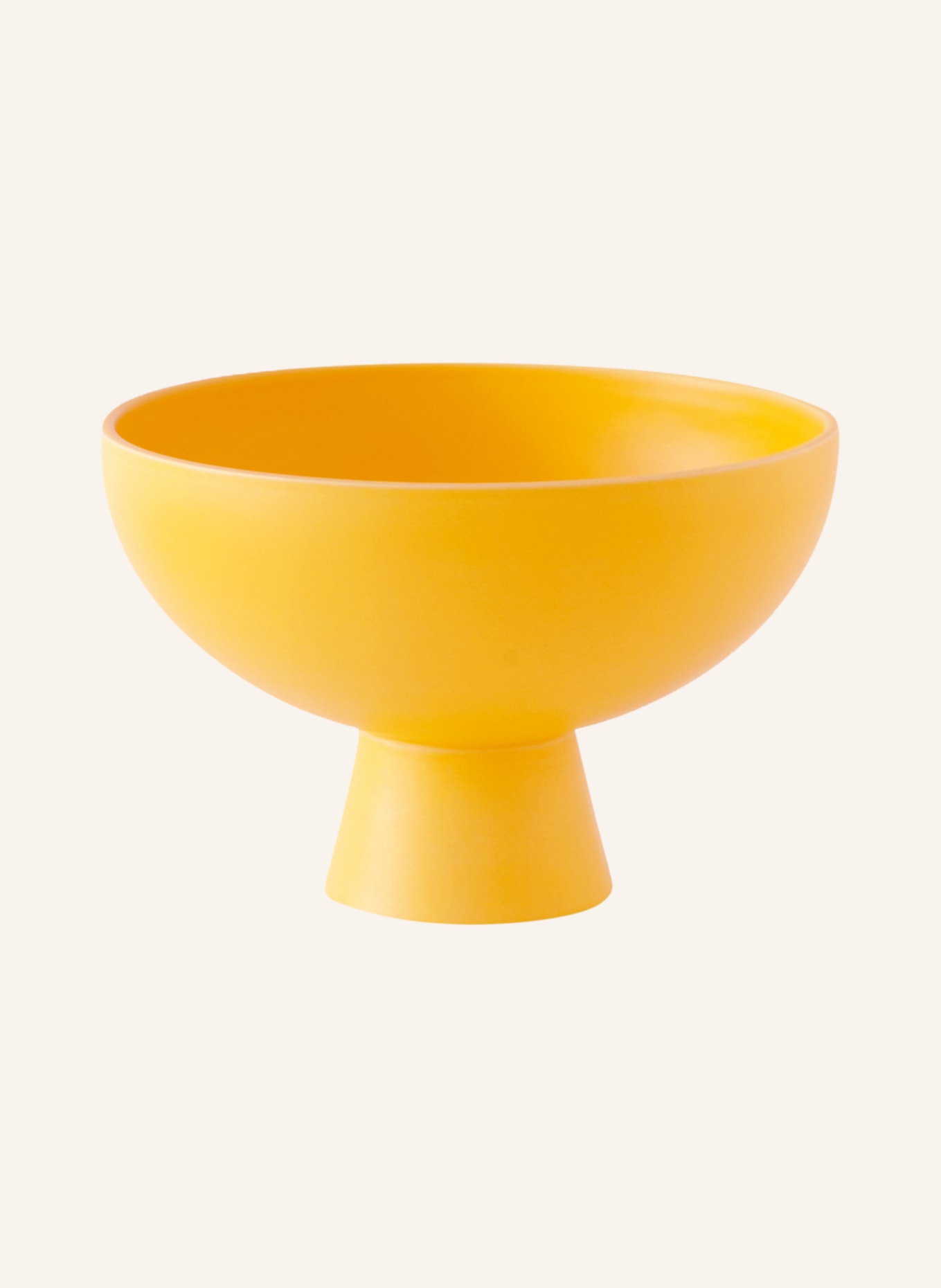 raawii Bowl STRØM SMALL , Color: YELLOW (Image 1)