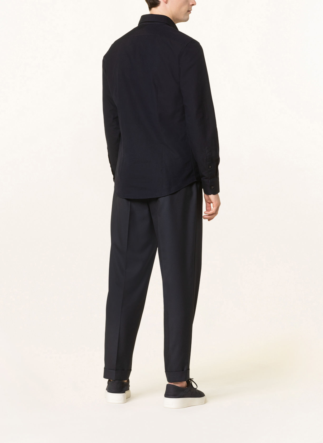 REISS Shirt GREENWICH slim fit: DARK BLUE