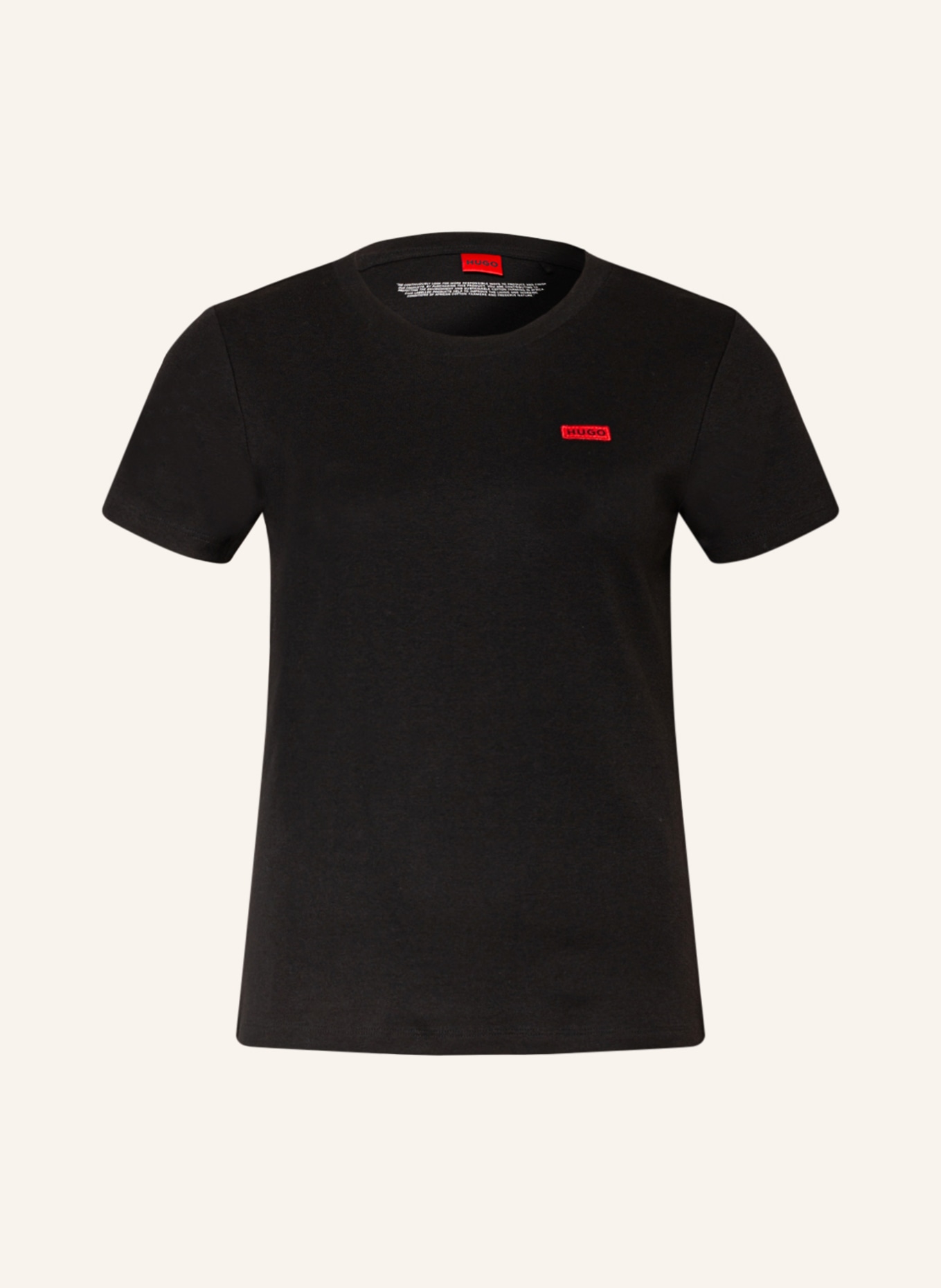 HUGO T-Shirt CLASSIC TEE, Farbe: SCHWARZ (Bild 1)