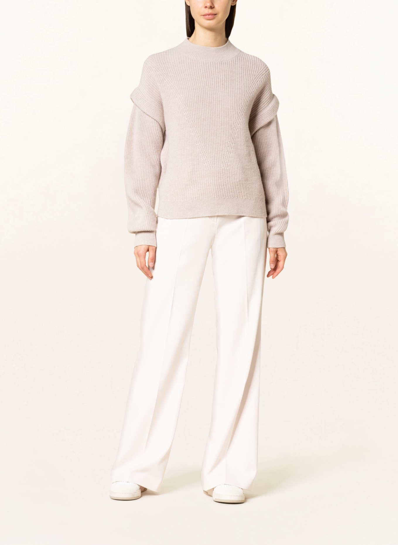 comma casual identity Sweater , Color: BEIGE (Image 2)