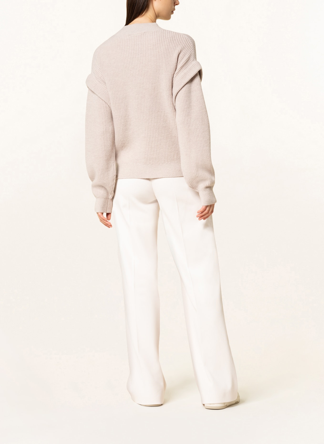 comma casual identity Sweater , Color: BEIGE (Image 3)