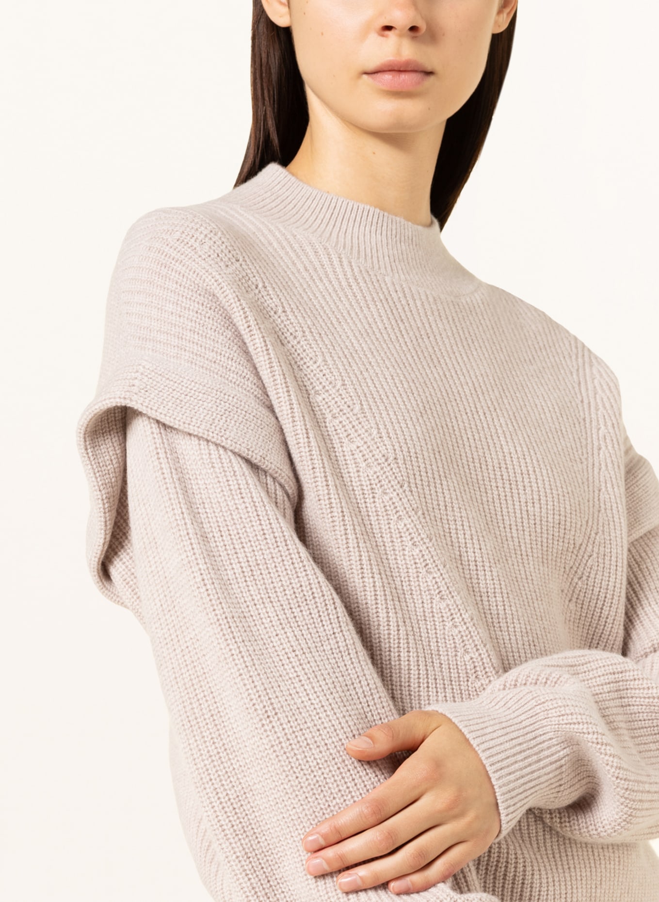 comma casual identity Sweater , Color: BEIGE (Image 4)